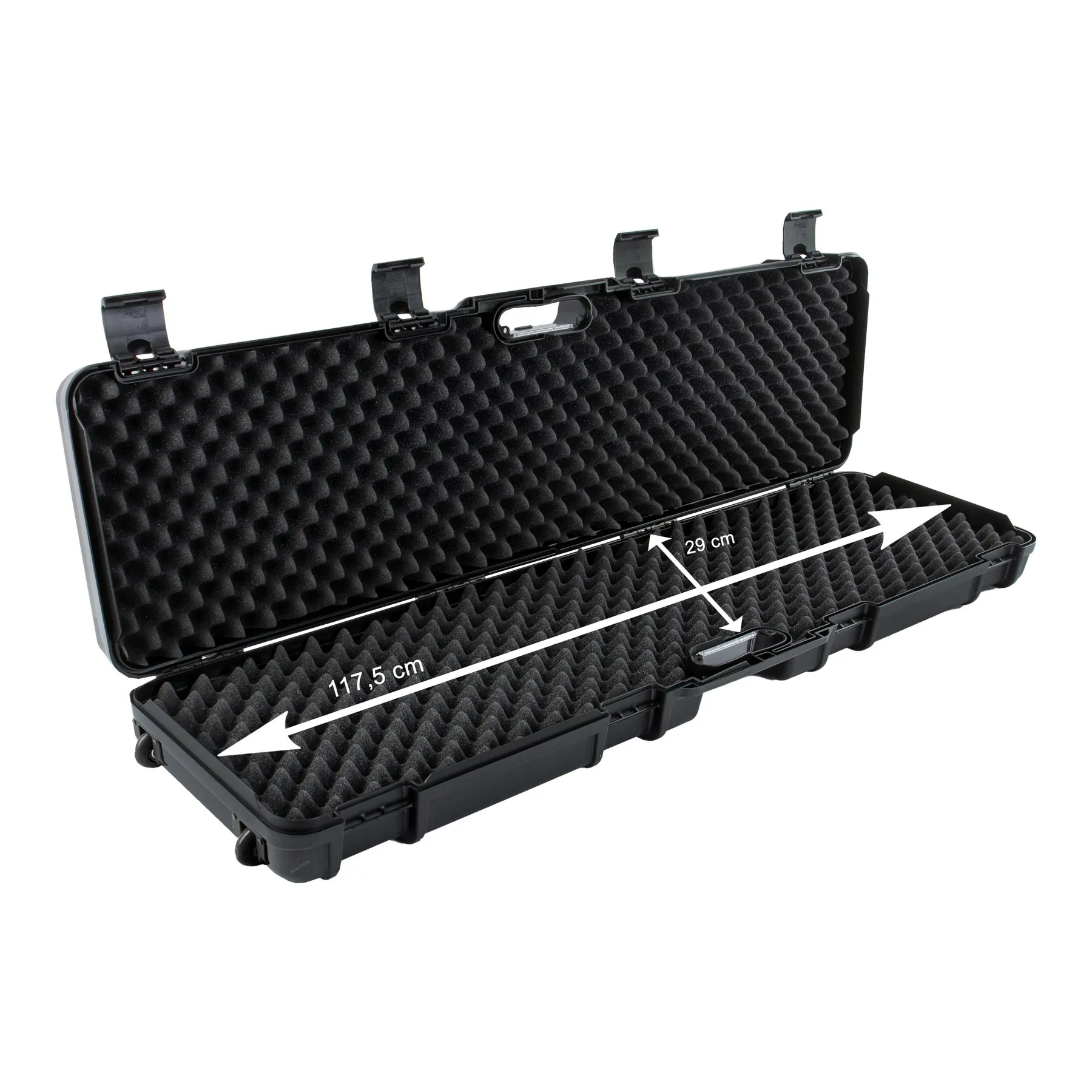 Kofferset Reapo Waffenkoffer 117,5 cm, wave foam mit Rollen