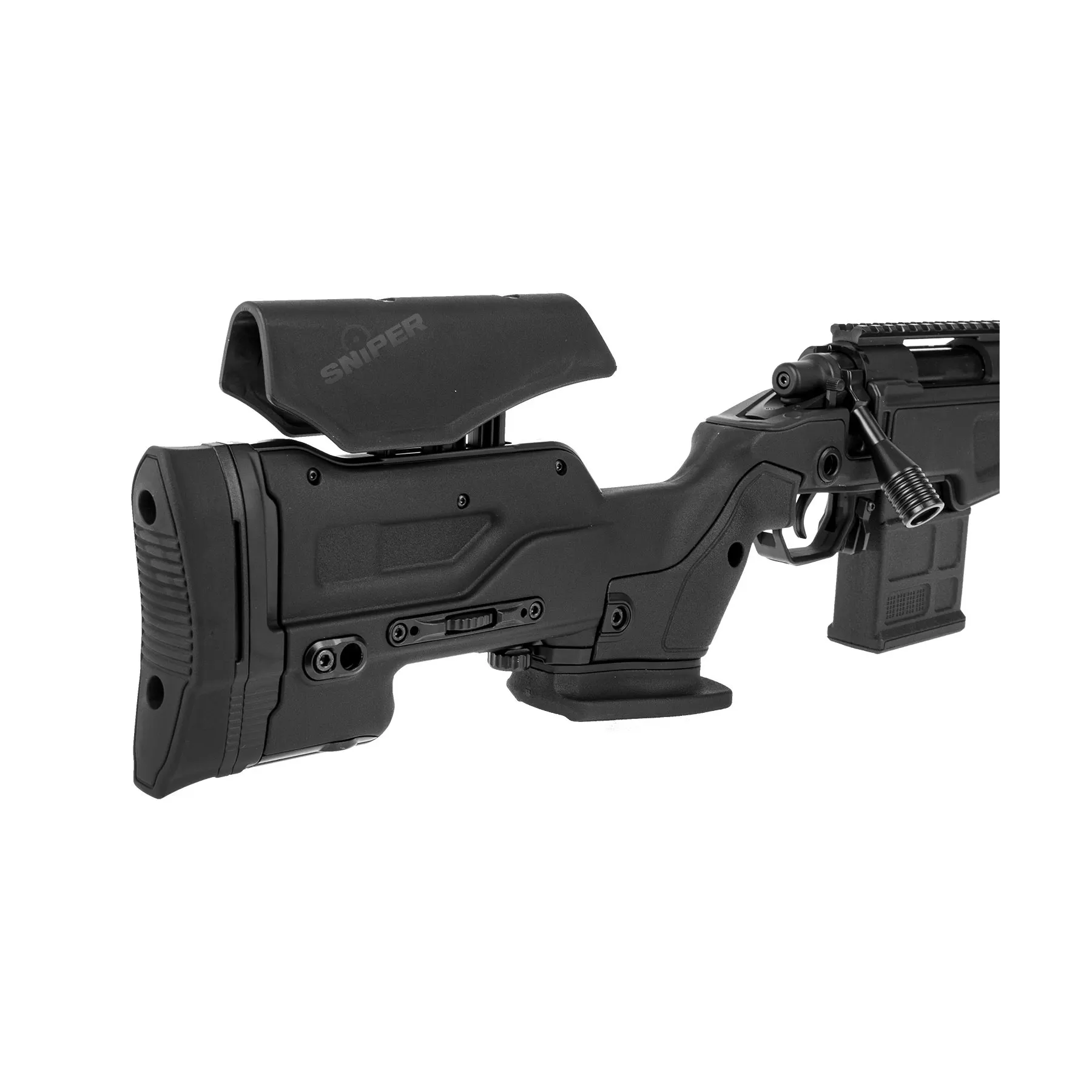 AAC T10 Bolt Action Sniper Rifle, Black