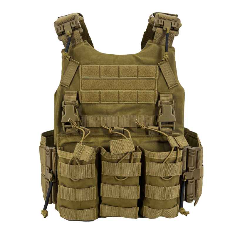 SixMM Tactical Plattenträger, Tan