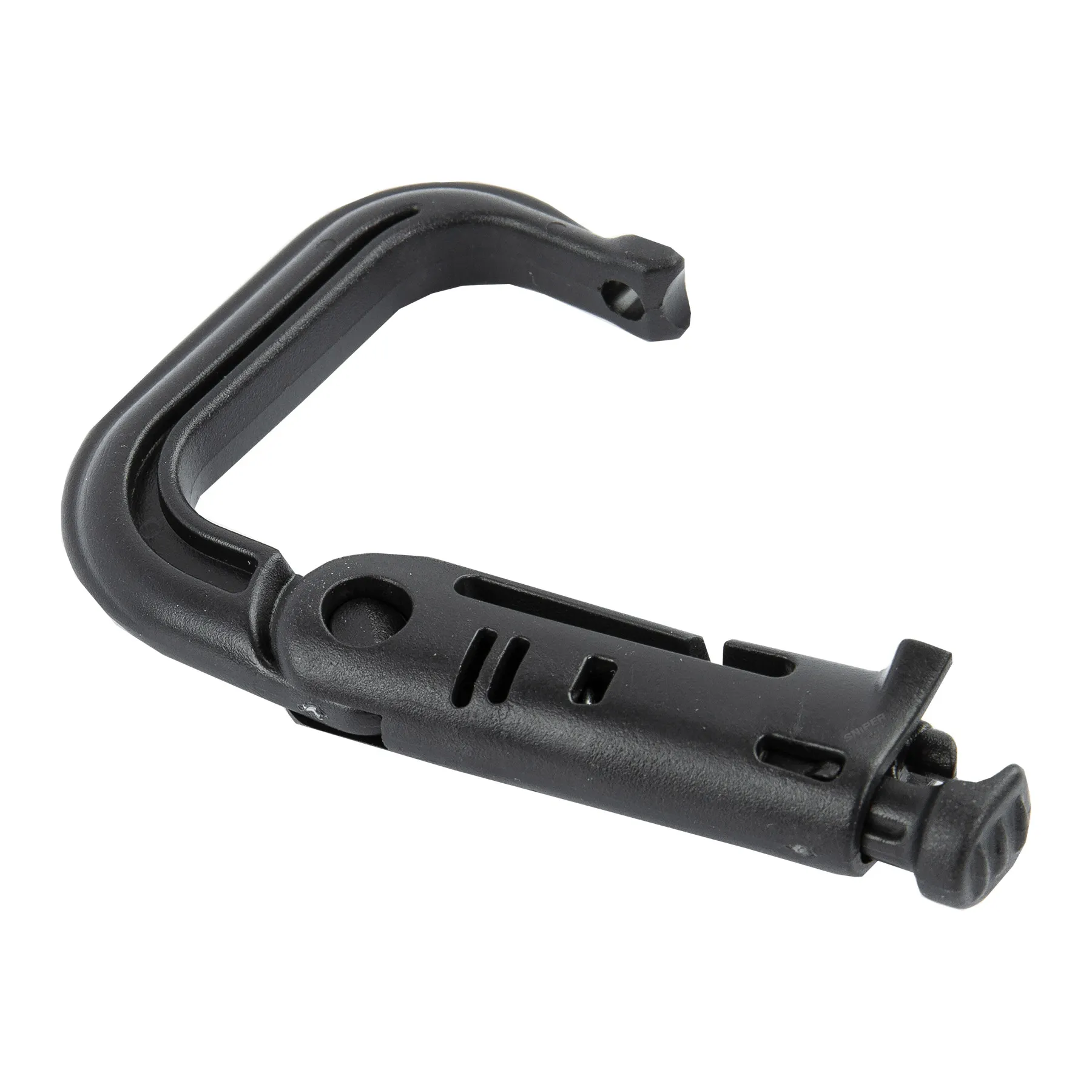 Grimlock Karabinerhaken, 4er Black Grimlock Karabinerhaken, 4er Black