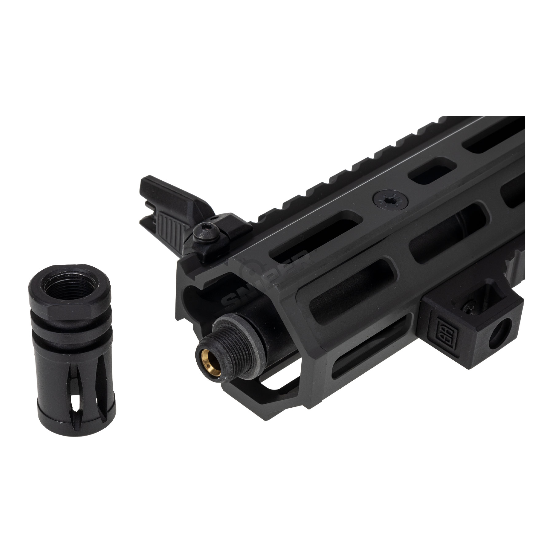 Specna Arms SA-E27 10,5" RIS III Edge w/ HAL ETU, Steel Grey