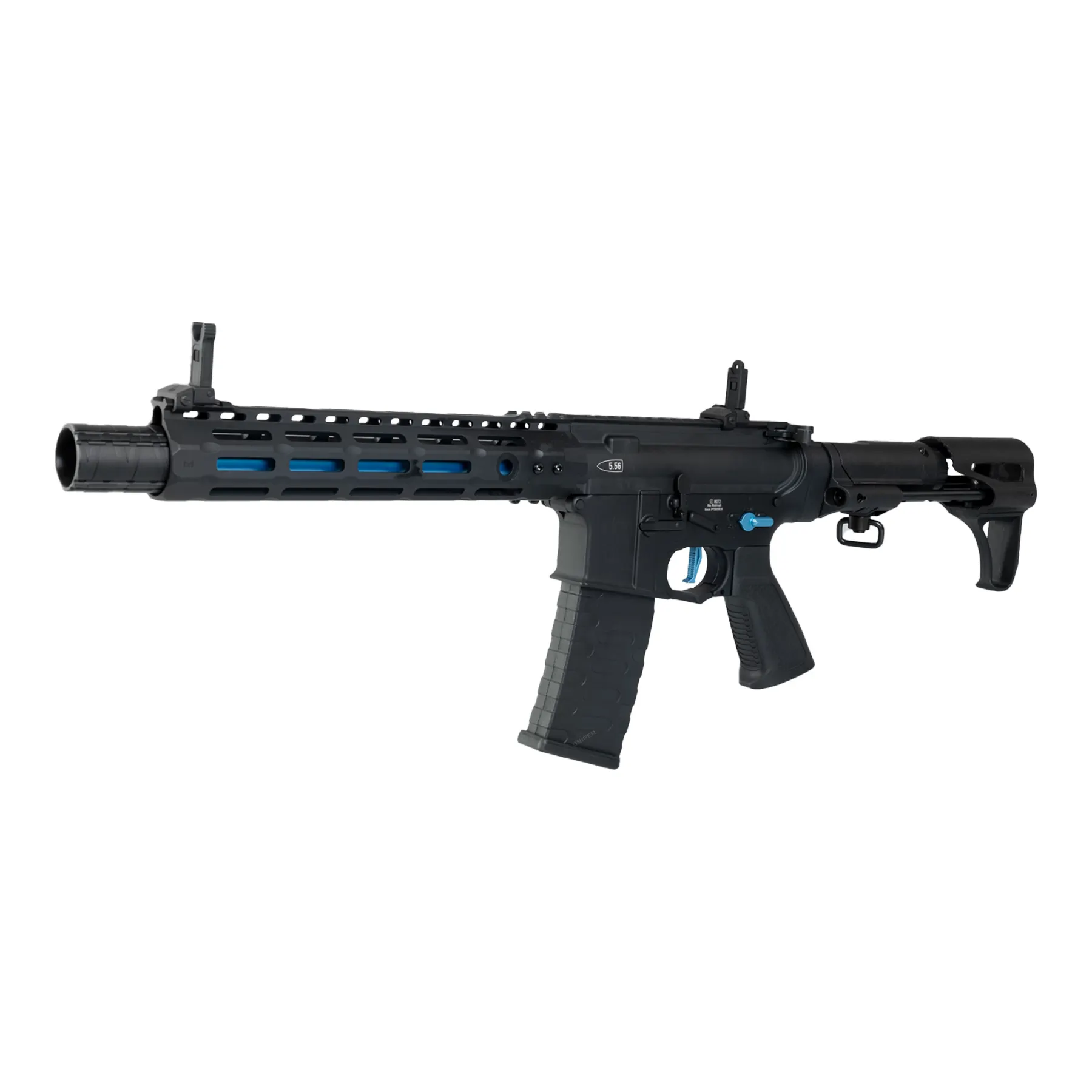 Ghost Patrol Rifle e-Silver Edge 2.0 ECU < 0,5 Joule, Black