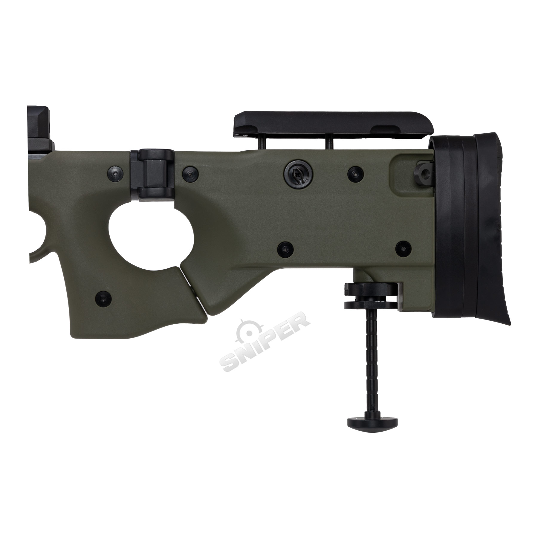 Specna Arms SA-S14 Scharfschützengewehr w/ Scope & Bipod, Olive