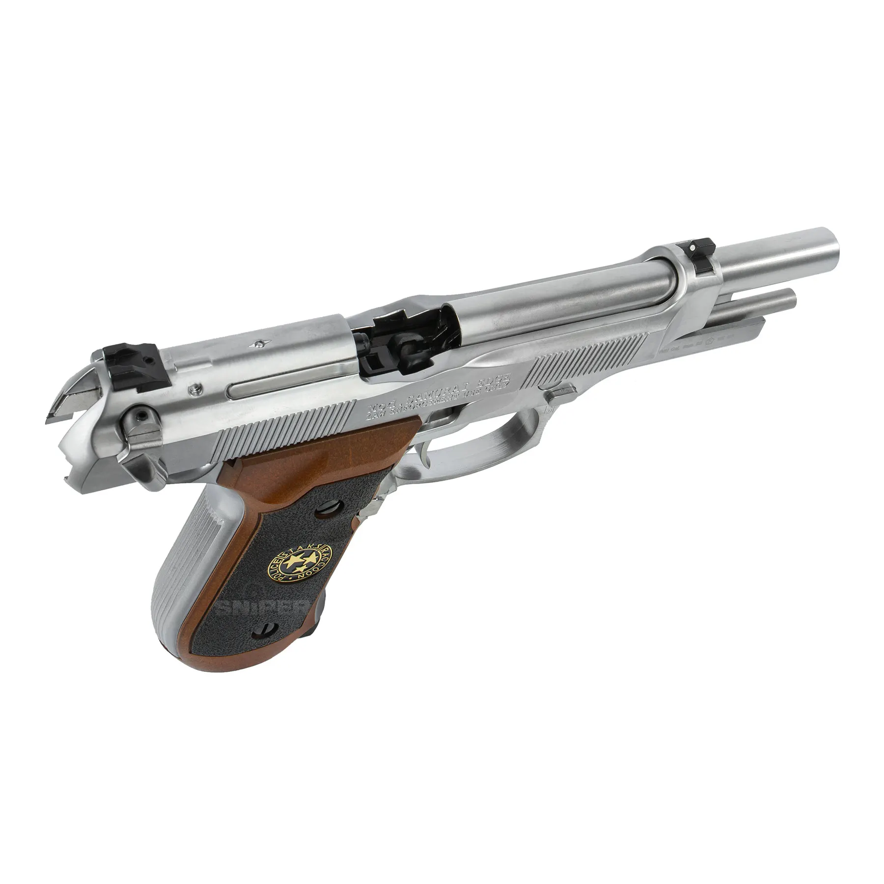 WE M92 Virus Silver CO2 Softair Pistole