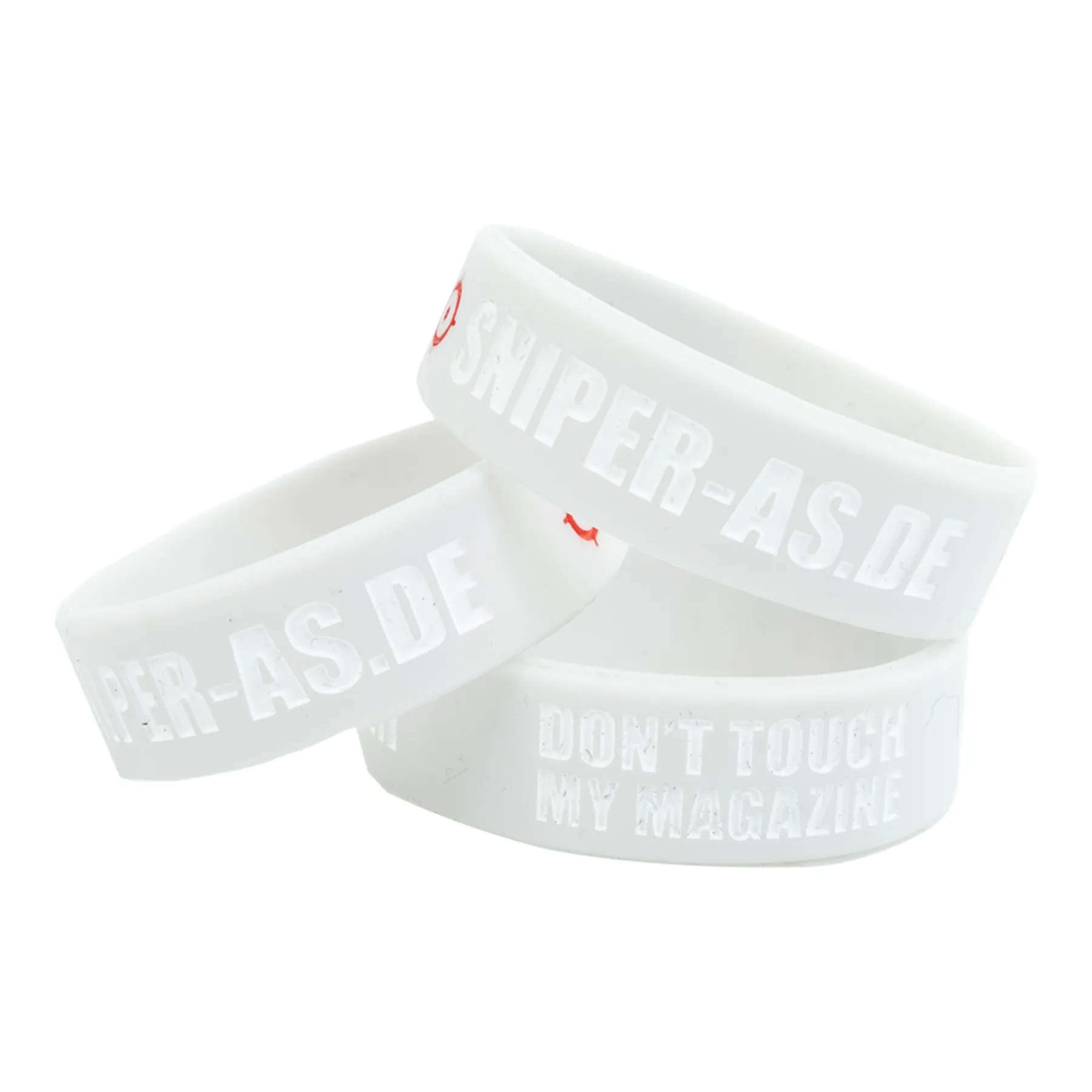 3er Set Sniper AS Magazinbänder, Bracelet, Grau