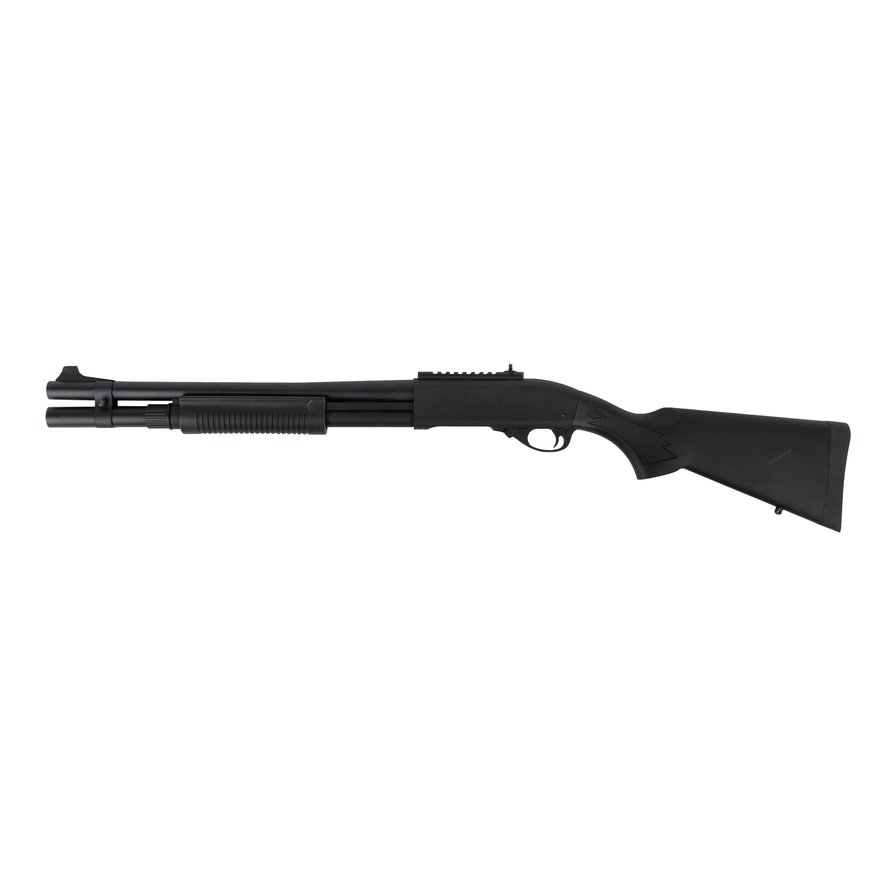 S8872 3-Shot Action Pumpgun, Black