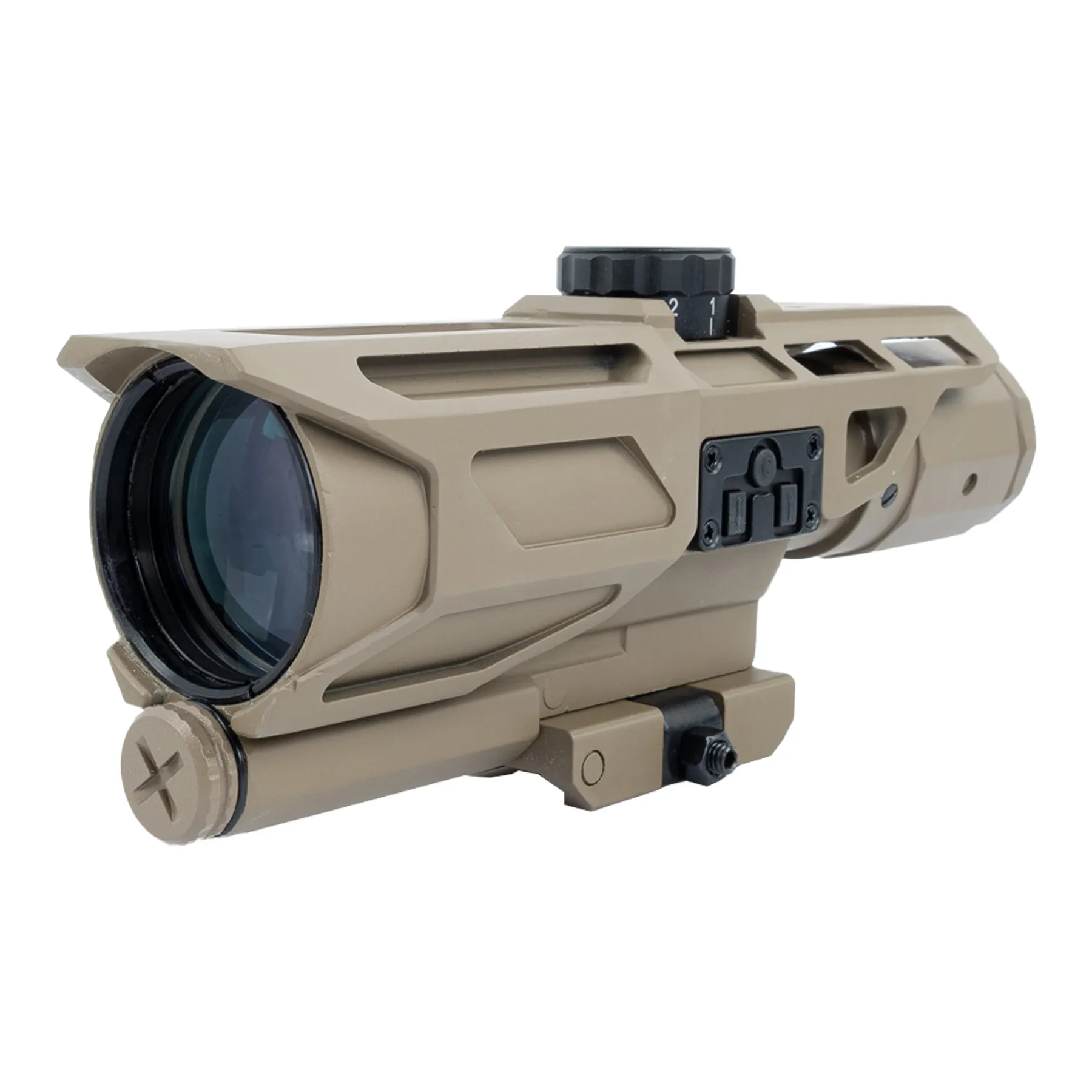 Mark III 3-9X40 Tactical Scope, Tan