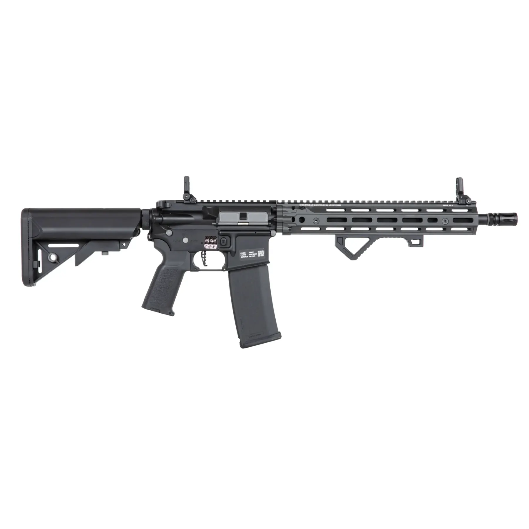 Specna Arms SA-P28 Prime Daniel Defense RIS III 12,5" w/ Aster ETU (S)AEG, Grey