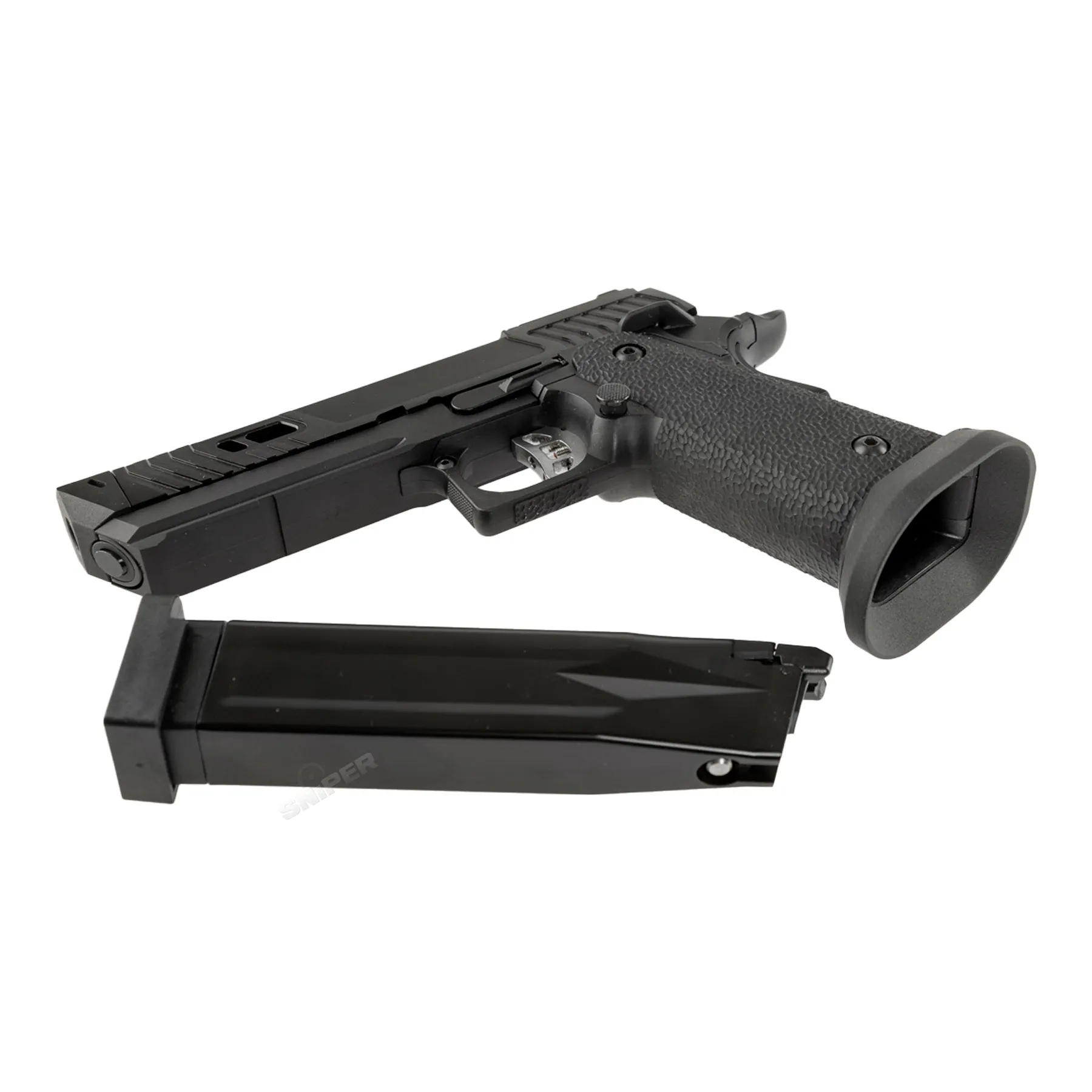 Bundle Deal #1 - Reapo Dark Viper Hi-Capa Softair Pistole, Co2 und Gas