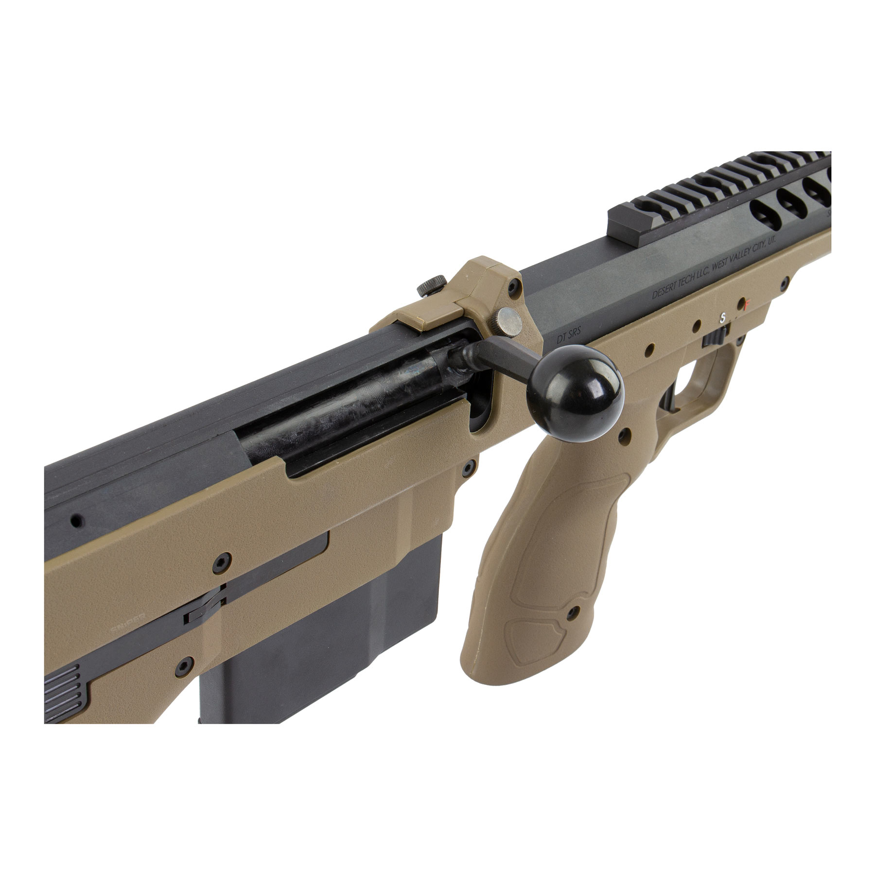 Silverback SRS A2/M2 22" Pull-Bolt Scharfschützengewehr, FDE
