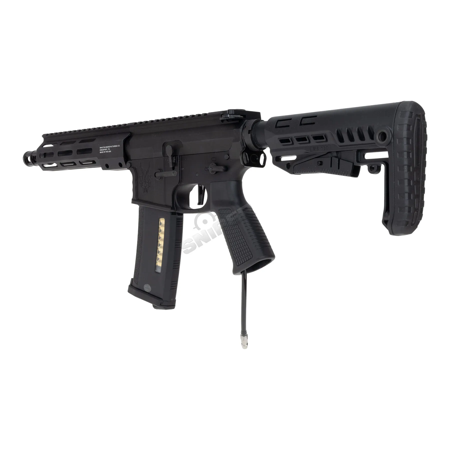 MTW Billet 7" Tactical Inferno Edition Gen. 3, Black