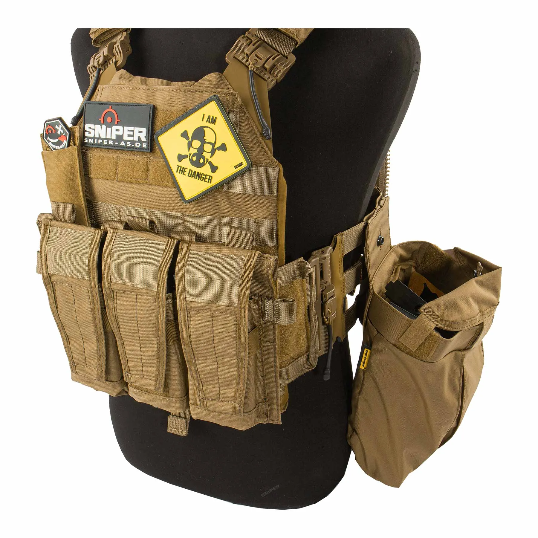 Prep my Airsoft - JPC 2.0 Plattenträger #3, Coyote Brown