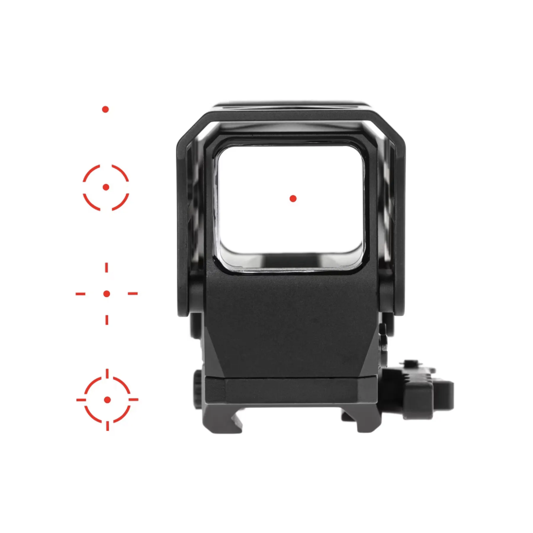 Vector Optics Frenzy Plus Multi-Recticle Red Dot, Black