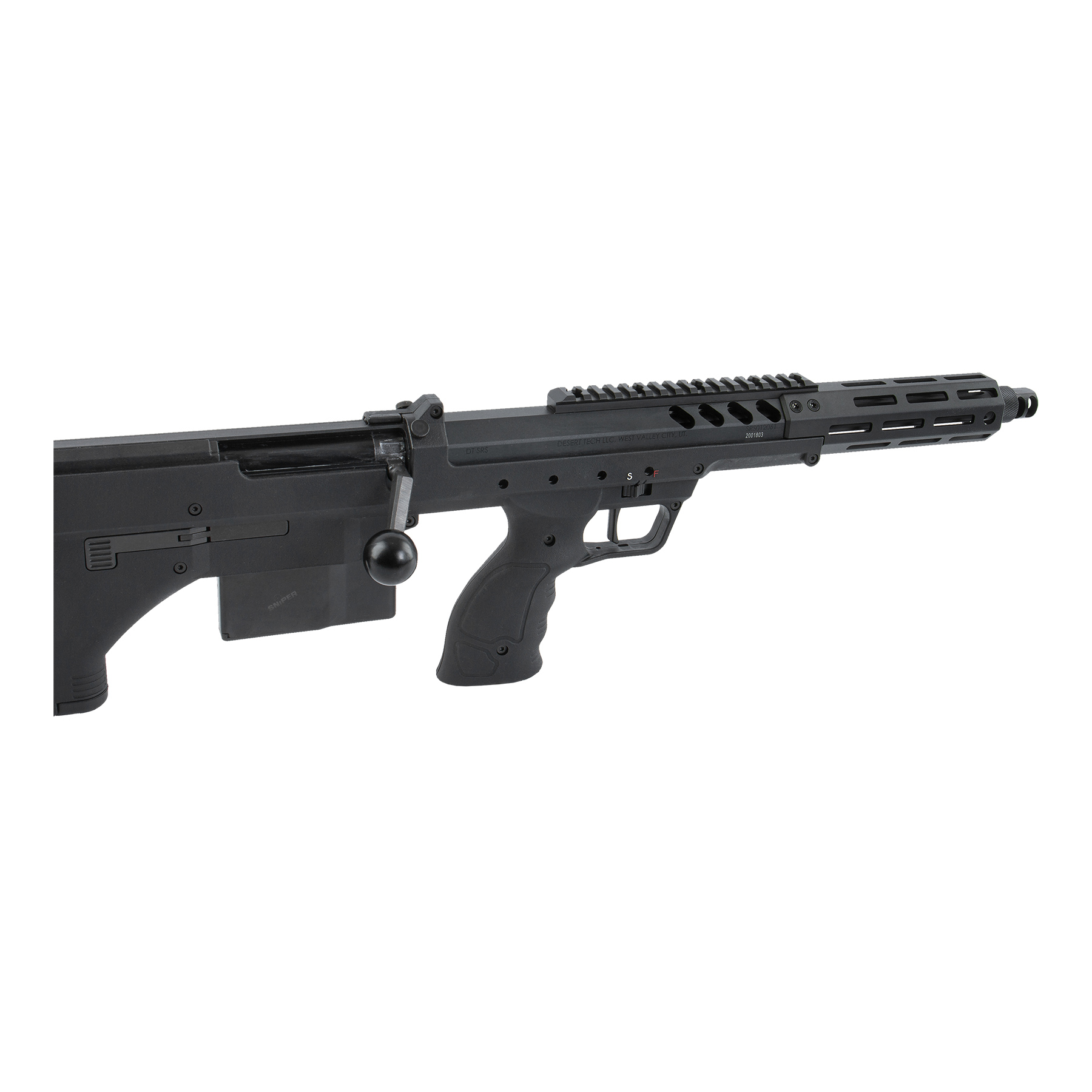 Silverback SRS A2/M2 16" pull-bolt Scharfschützengewehr, Black