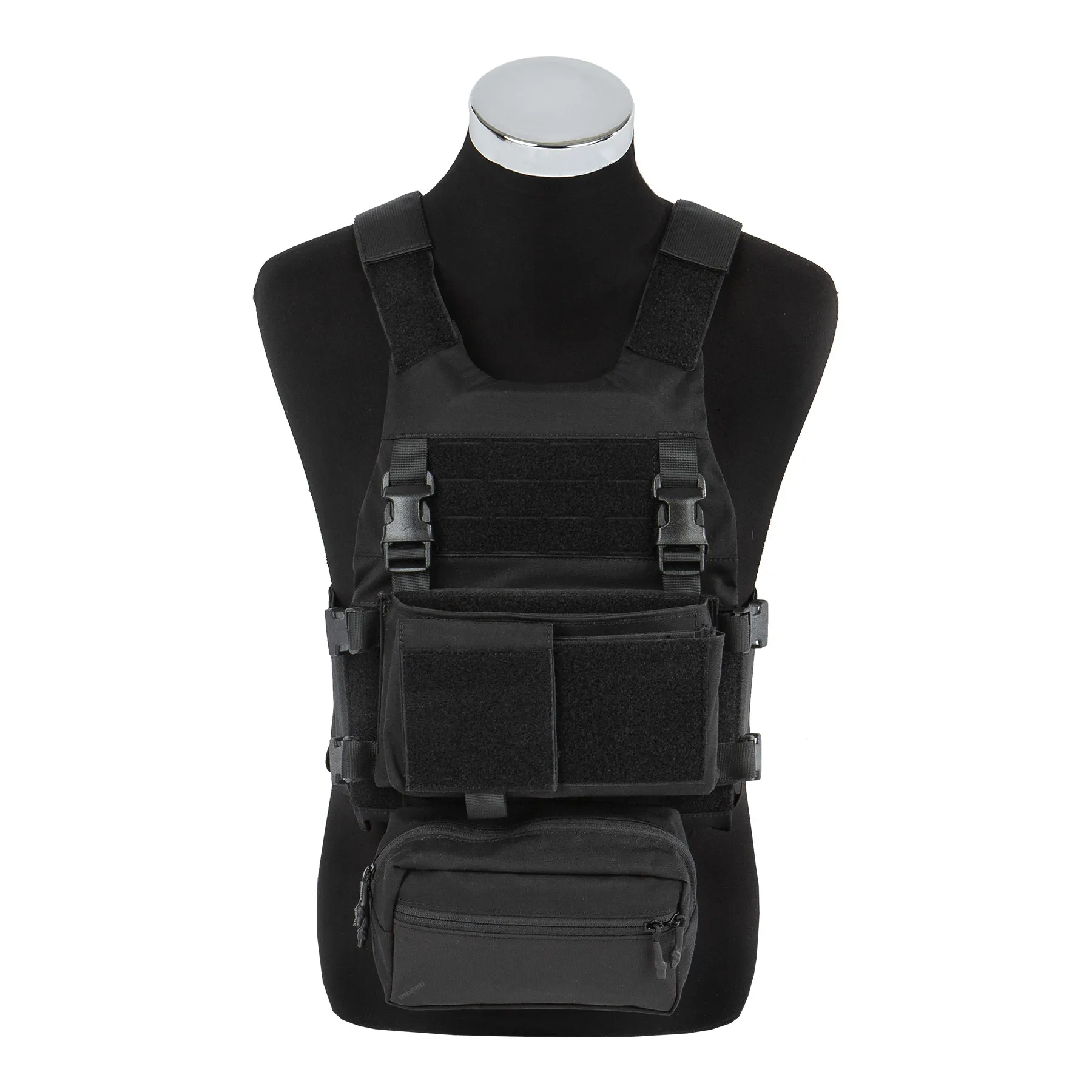 Taktisches Plattenträger Set, Black