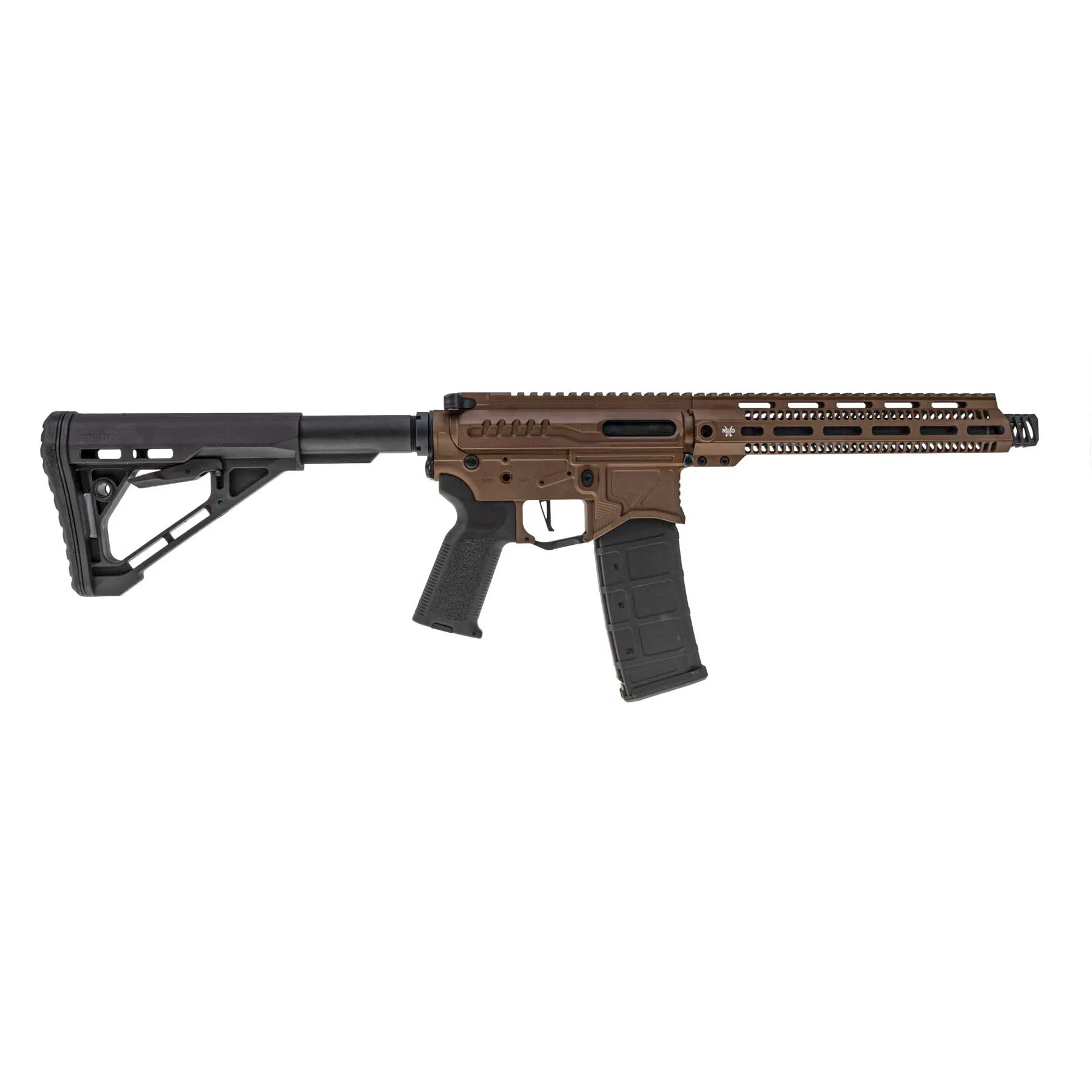 B-Ware Zion Arms M4 M-Lok 10" (S)AEG, Chocolate