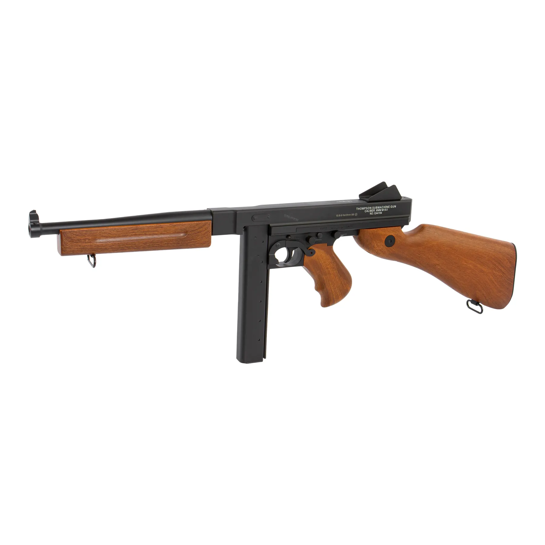Thompson M1A1 (S)AEG, Black