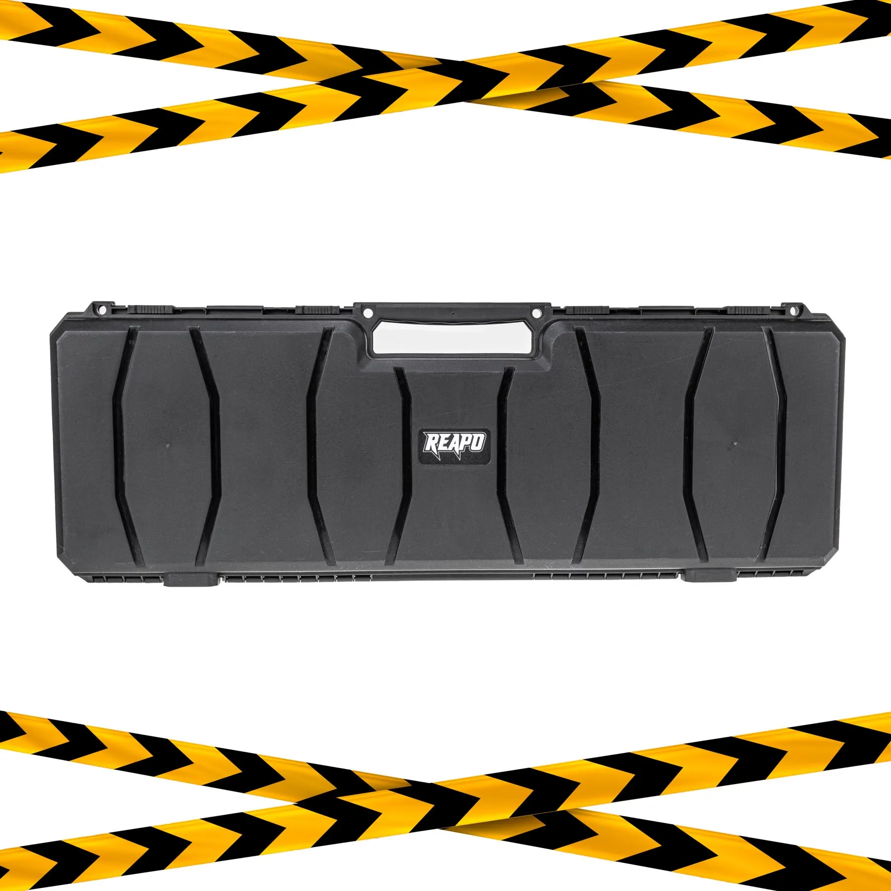 B-Ware Reapo Wavefoam Waffenkoffer 100x35cm, Black