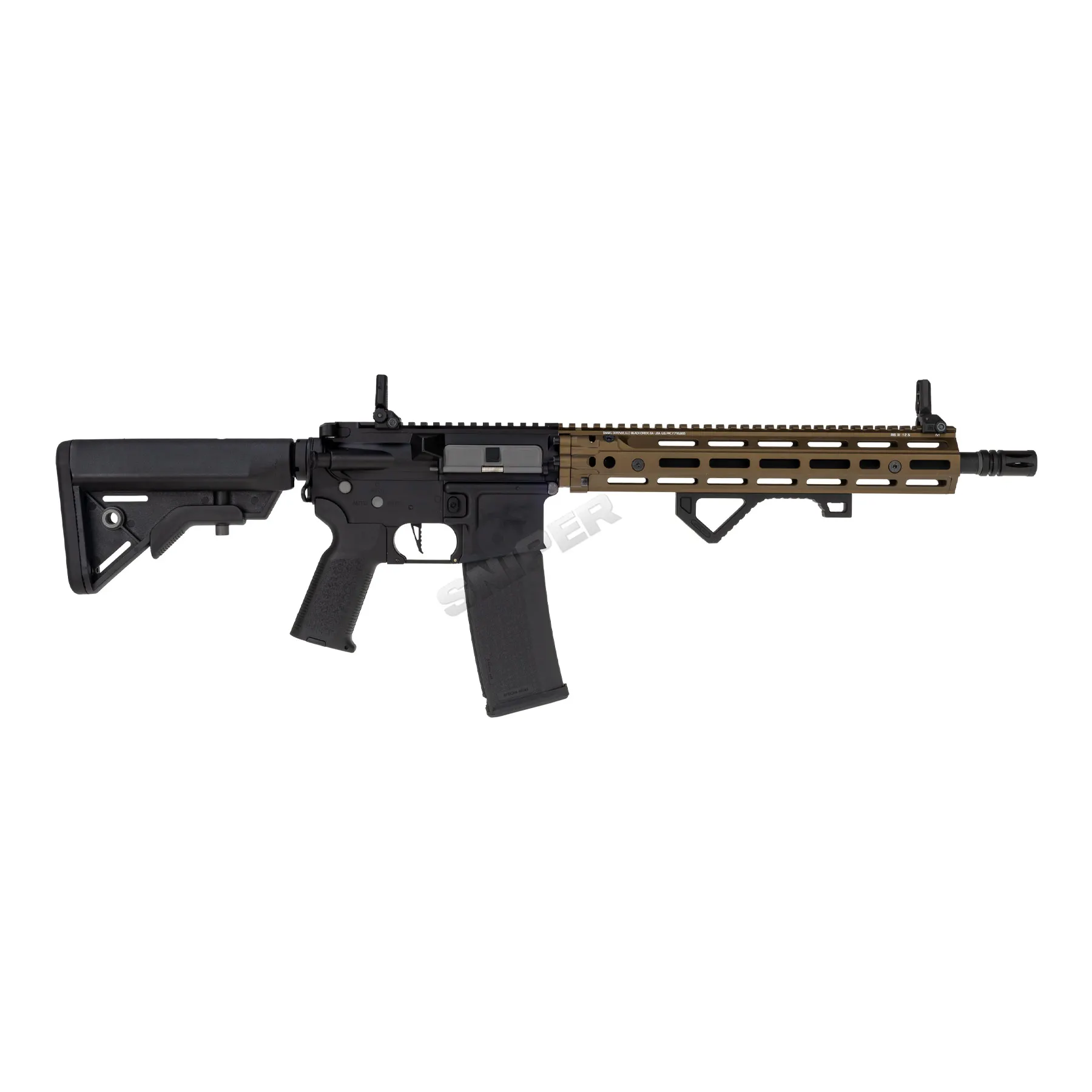 Specna Arms SA-E28 14,5" RIS III Edge w/ HAL ETU, Chaos Bronze