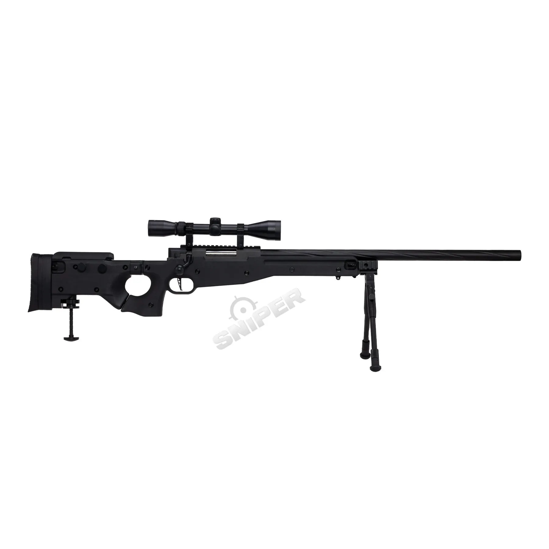 Specna Arms SA-S14 Scharfschützengewehr w/ Scope & Bipod, Black Specna Arms SA-S14 Scharfschützengewehr High-Power w/ Scope & Bipod, Black