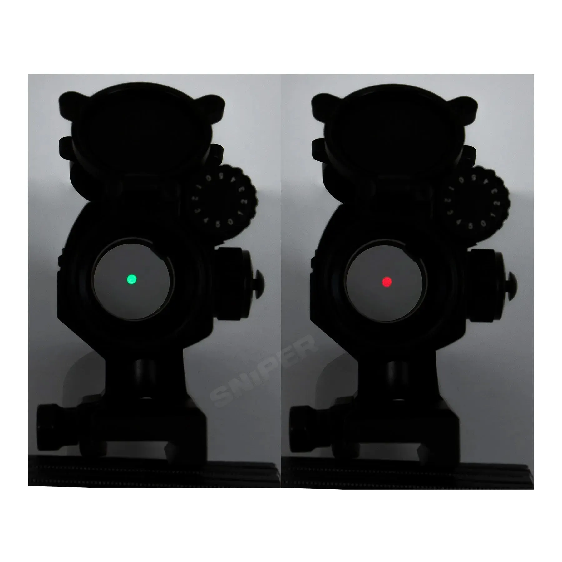 Lancer M2 Red Dot Visier w/ 1-3x Magnifier Set