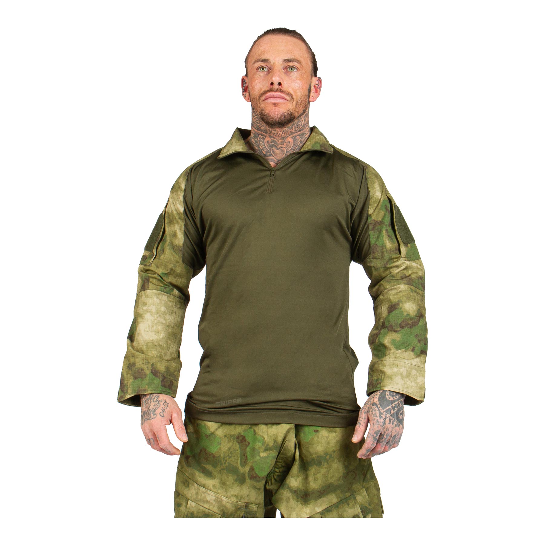Warrior Combat Shirt mit Elbow Pads, Farbe ICC FG
