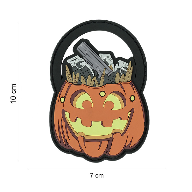 3D PVC Patch Trick or Treat