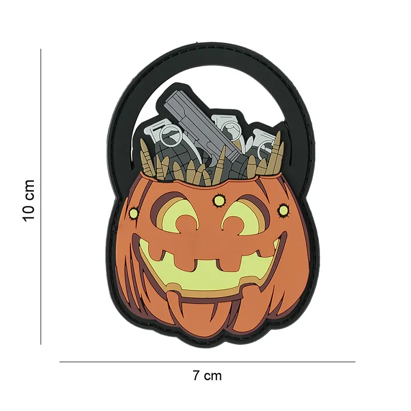 3D PVC Patch Trick or Treat 3D PVC Patch Trick or Treat