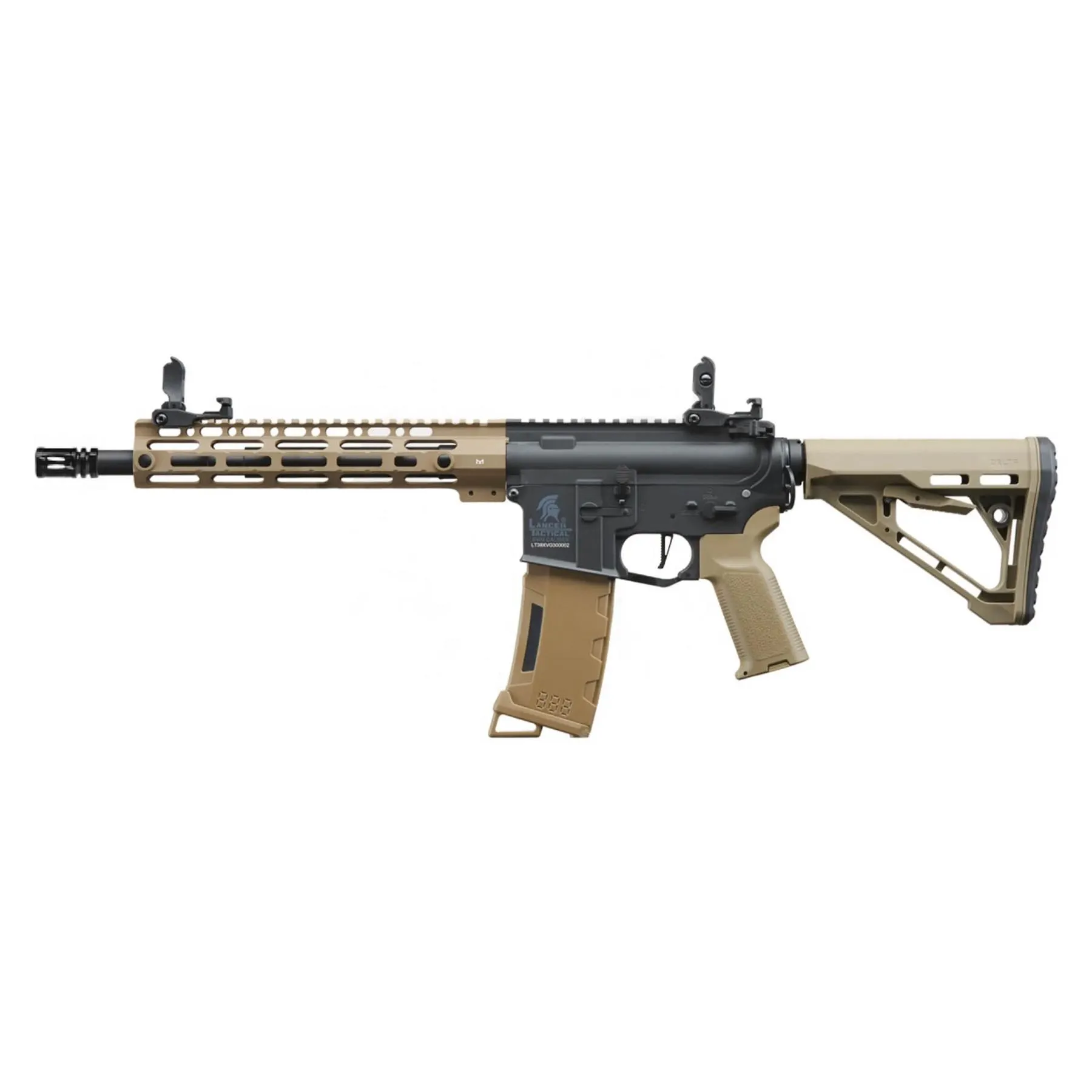 Lancer LT-39 M-Lock 11" Gen 3 w/ Nebula ETU (S)AEG, Dualtone