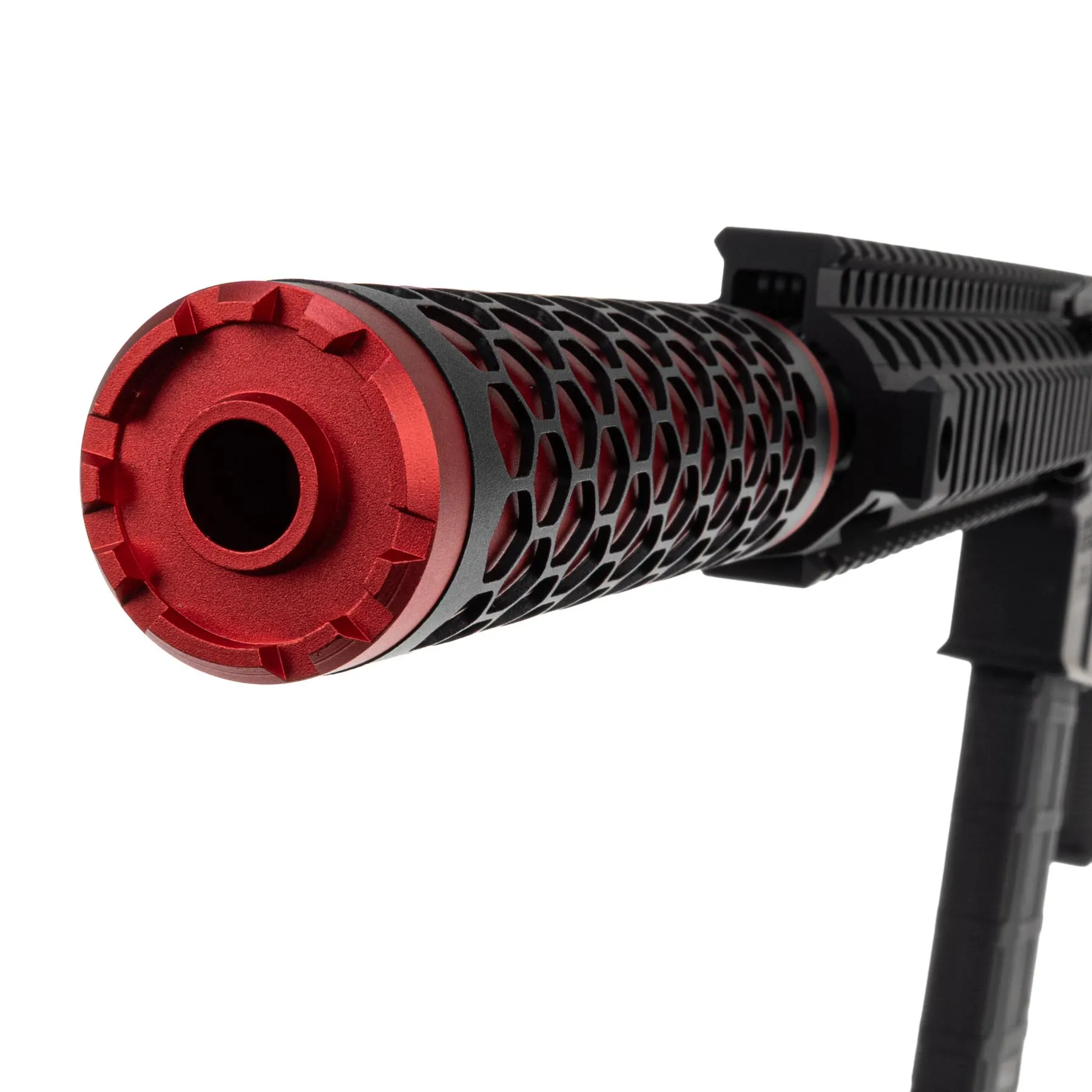 Reapo Hexa-Silencer 14mm CCW, Red