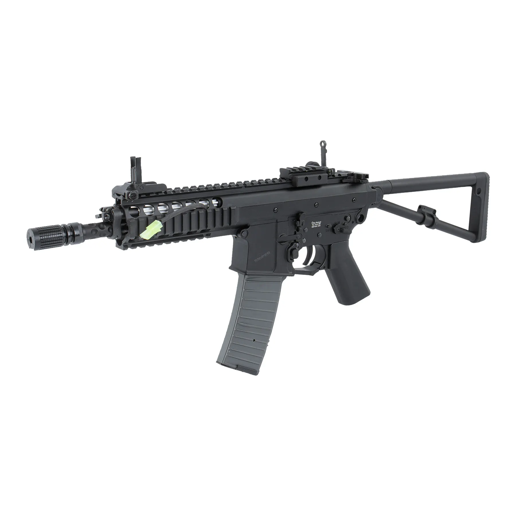 KAC PDW Full Metal (S)AEG, Black