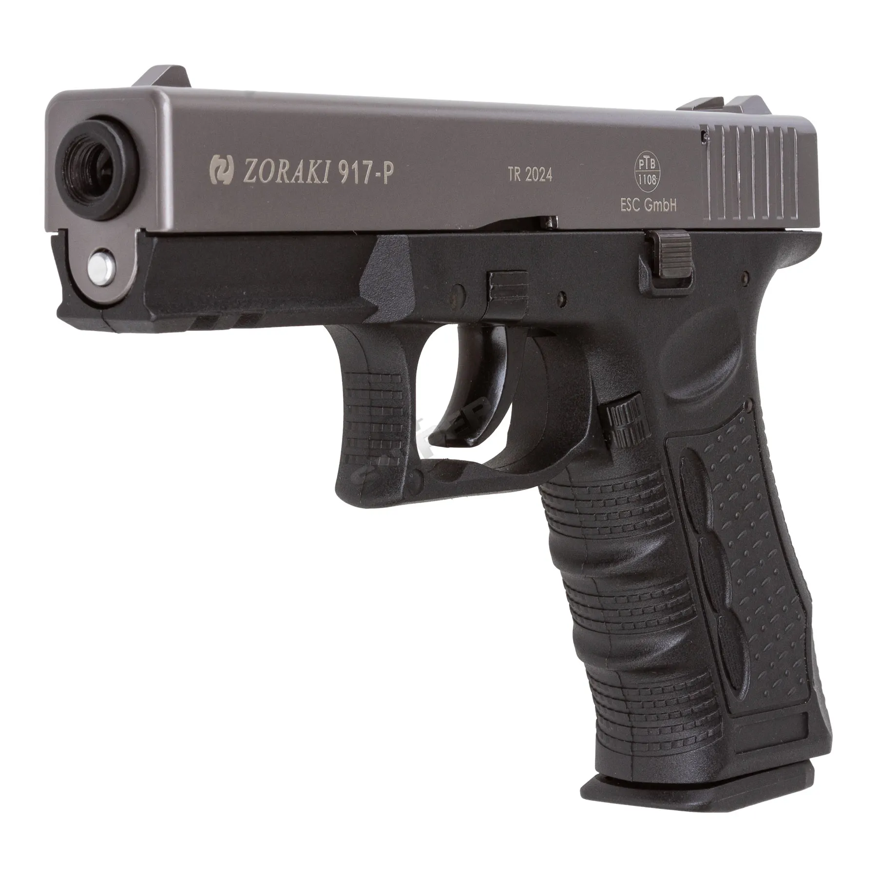 Zoraki 917 9mm P.A.K. Schreckschusspistole, Titan