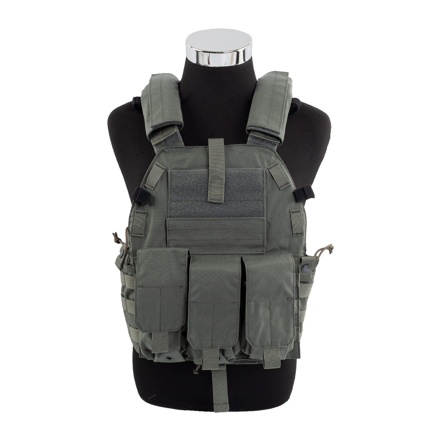 Taktische Plattenträger Weste, Foliage Green