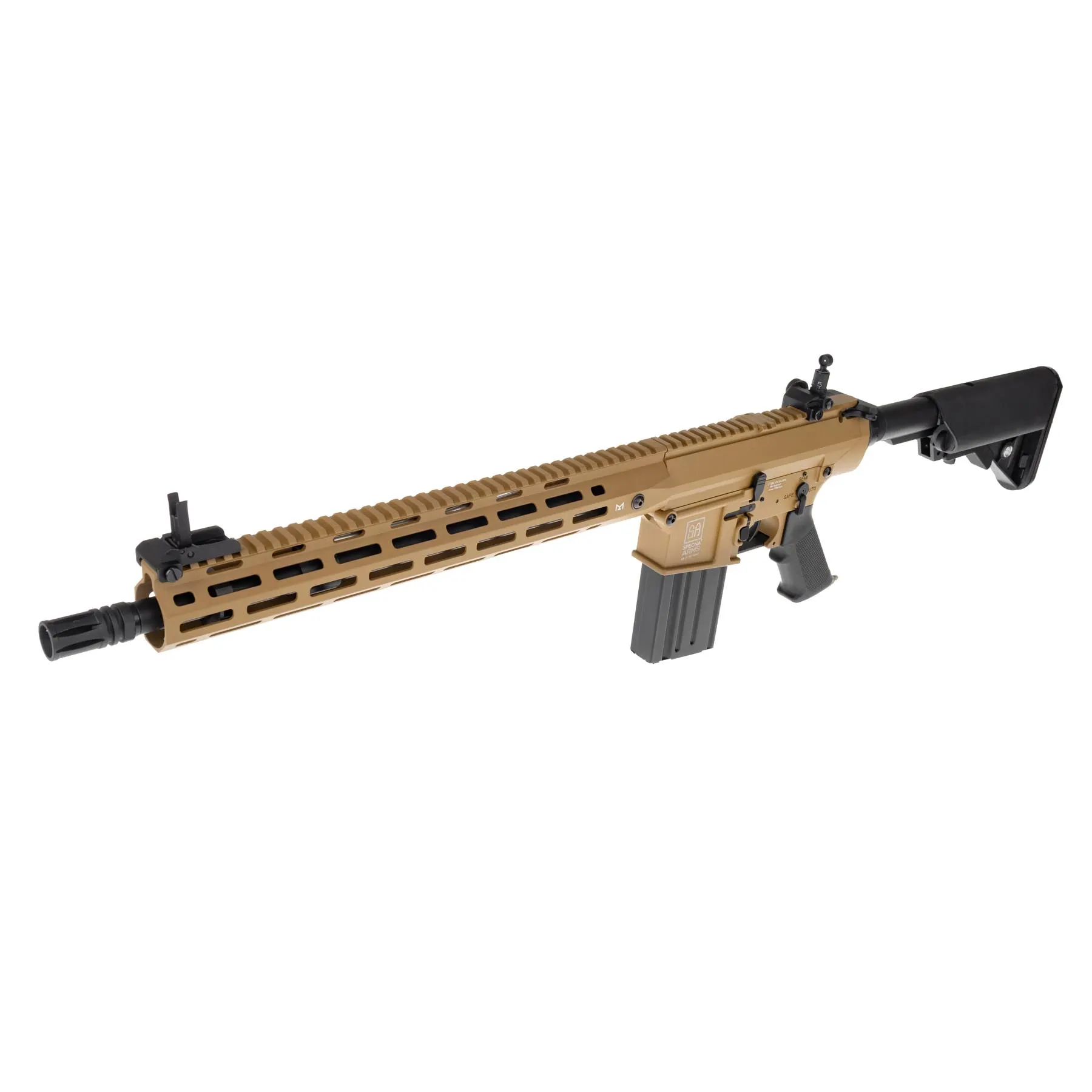 HPA Deal #1 - SAC x Wolverine SA-E35 DMR Rifle HPA, Tan SAC x Wolverine SA-E35 DMR Rifle HPA, Tan