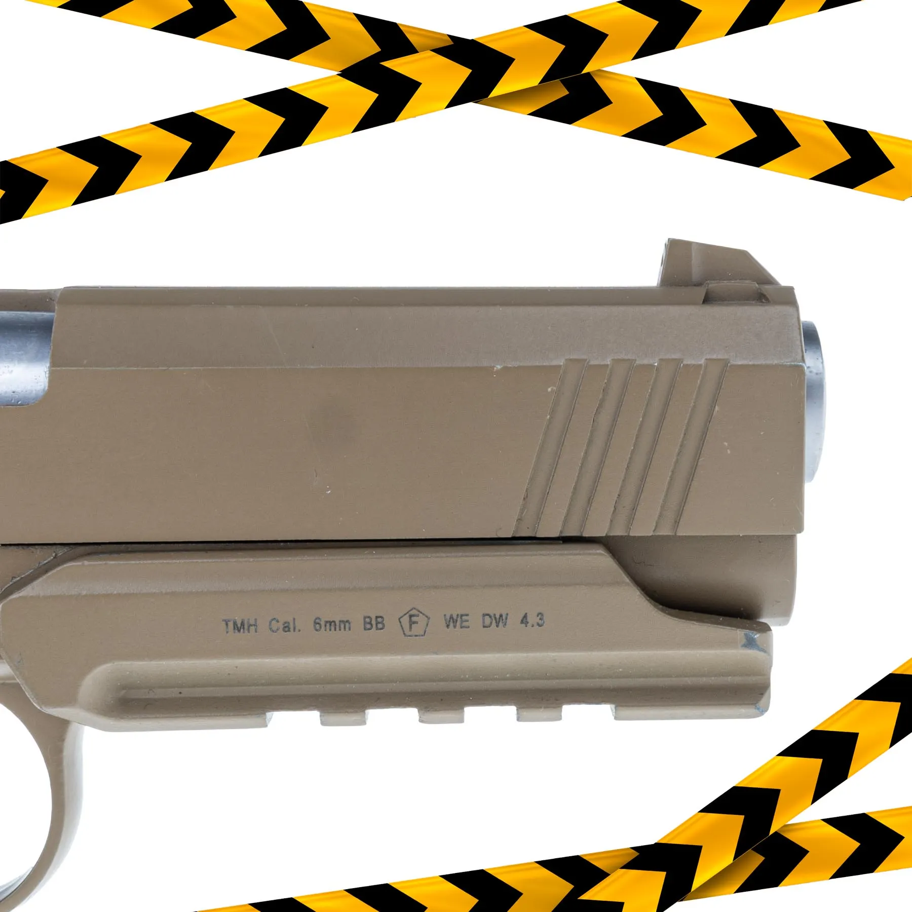 B-Ware WE Desert Warrior 4.3 Full Metal Desert GBB Softair