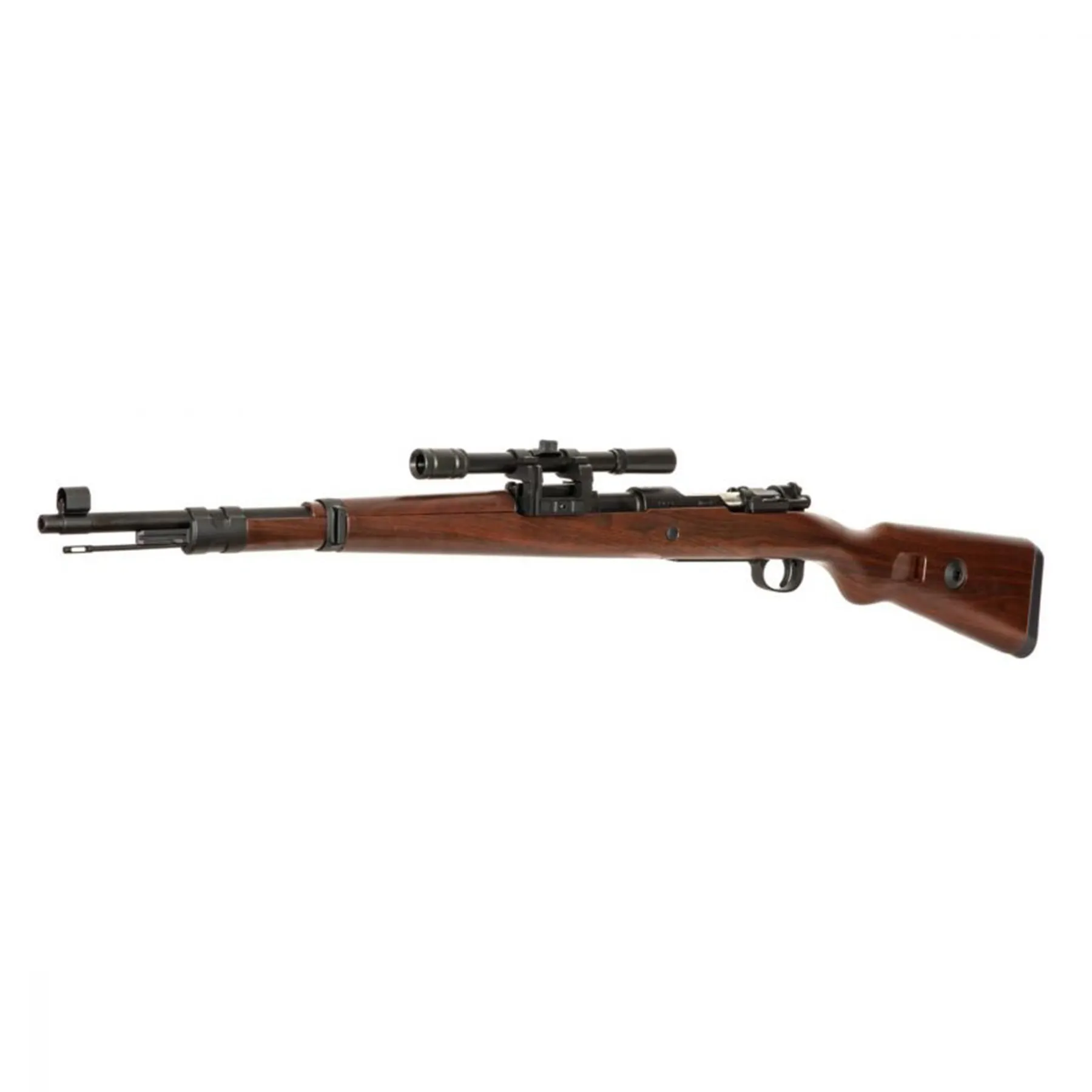 Kar98K Spring Scharfschützengewehr & Scope, Real Wood