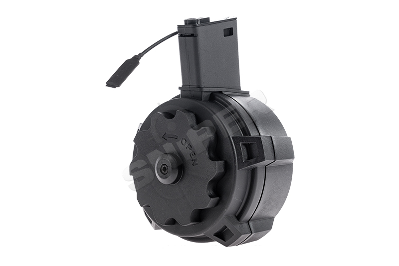 M4 / M16 Auto Winding Attack Drum Mag, Black