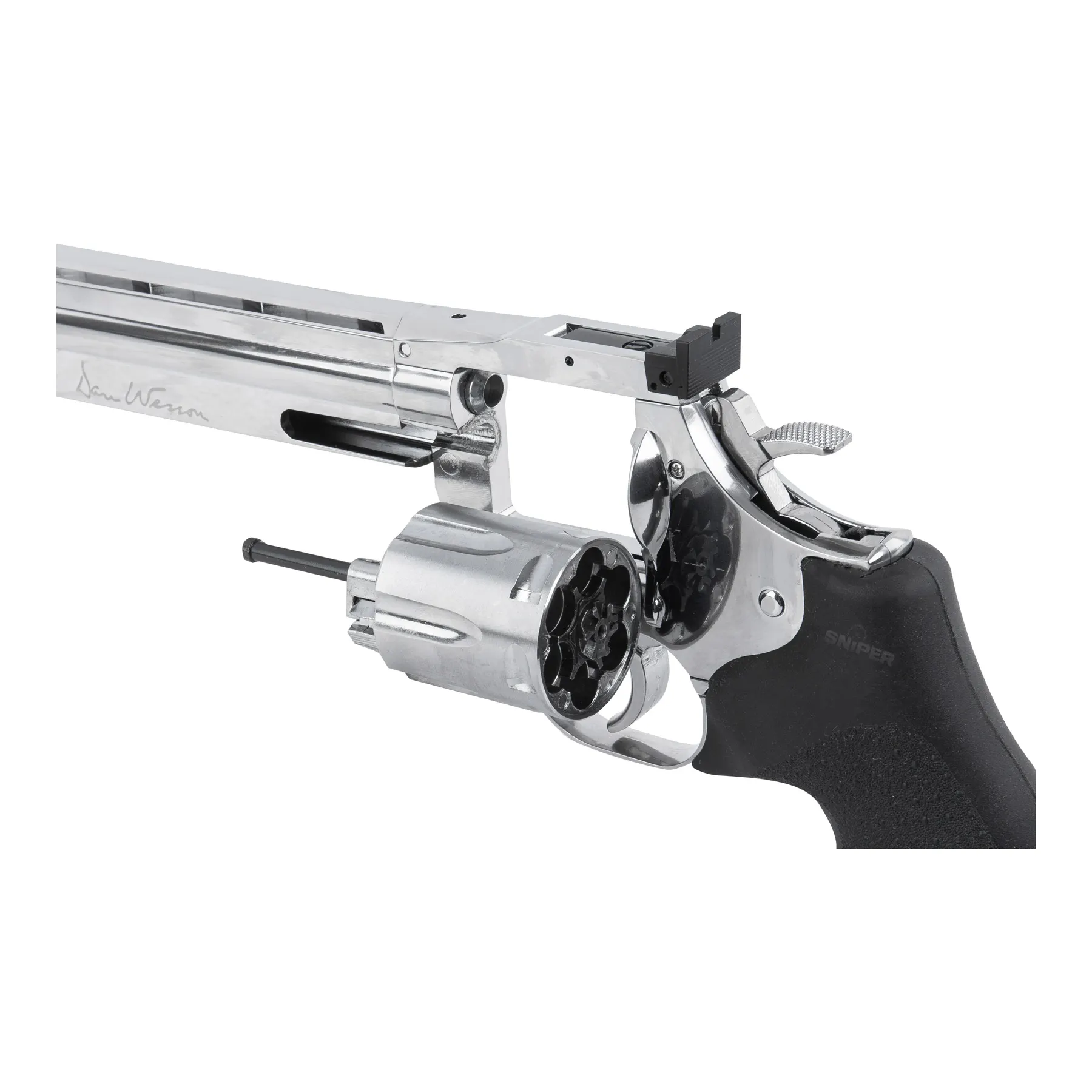 Revolver Dan Wesson 715 6" low power silver