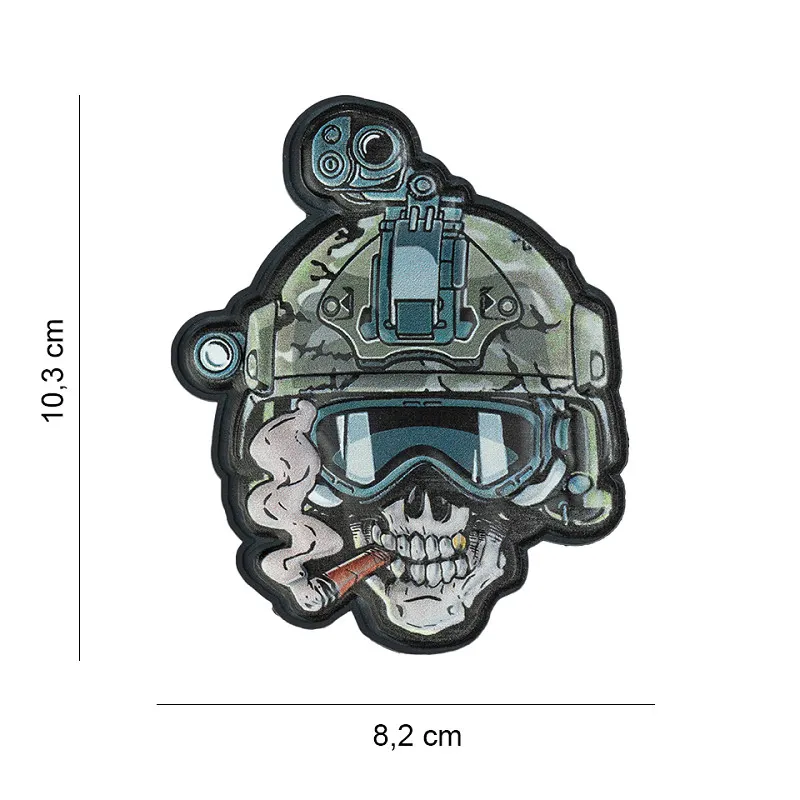 Patch 3D PVC Skull Operator