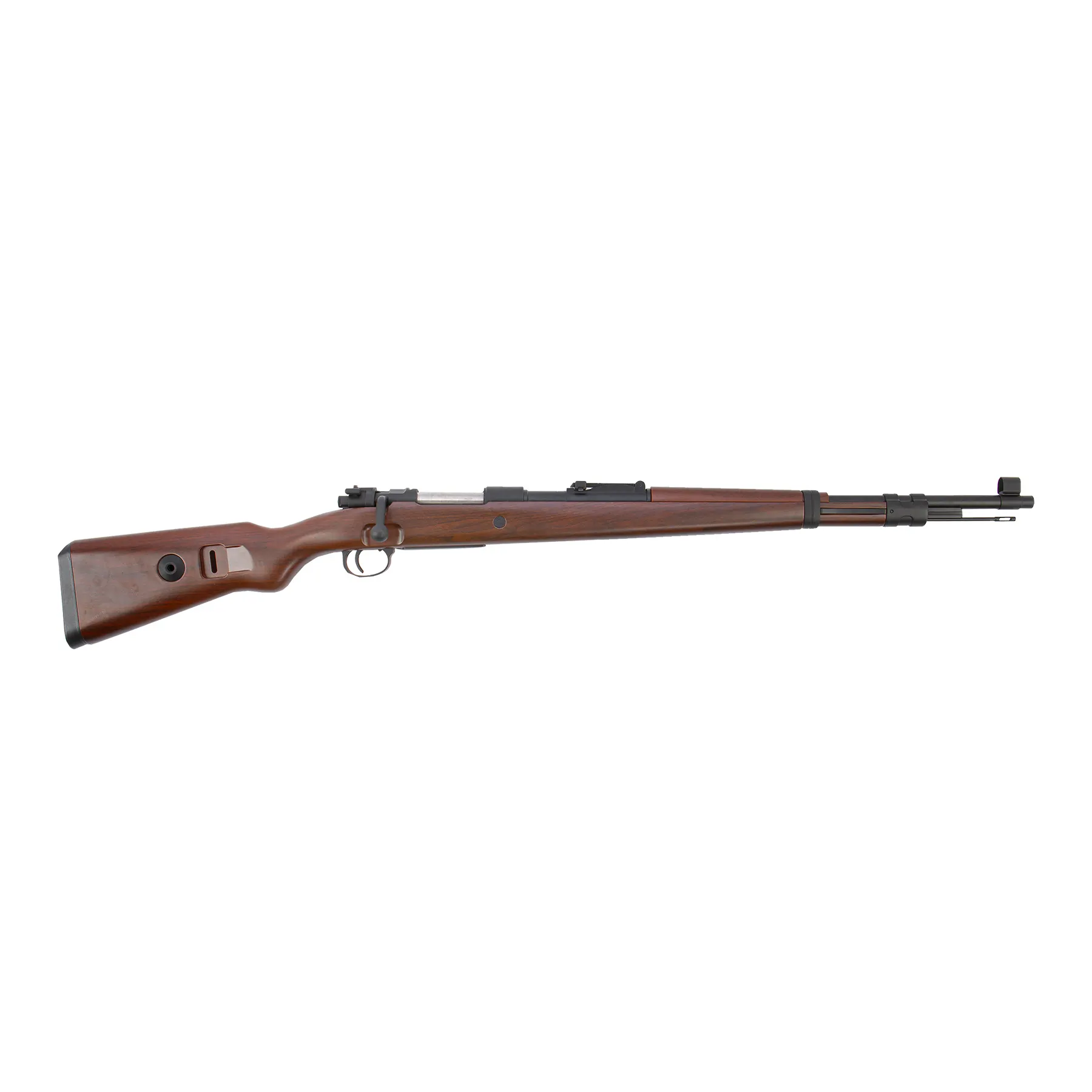 Kar98K Spring Sniper Rifle, Holz-Look Version Kar98K Spring Scharfschützengewehr & Scope, Holz-Look