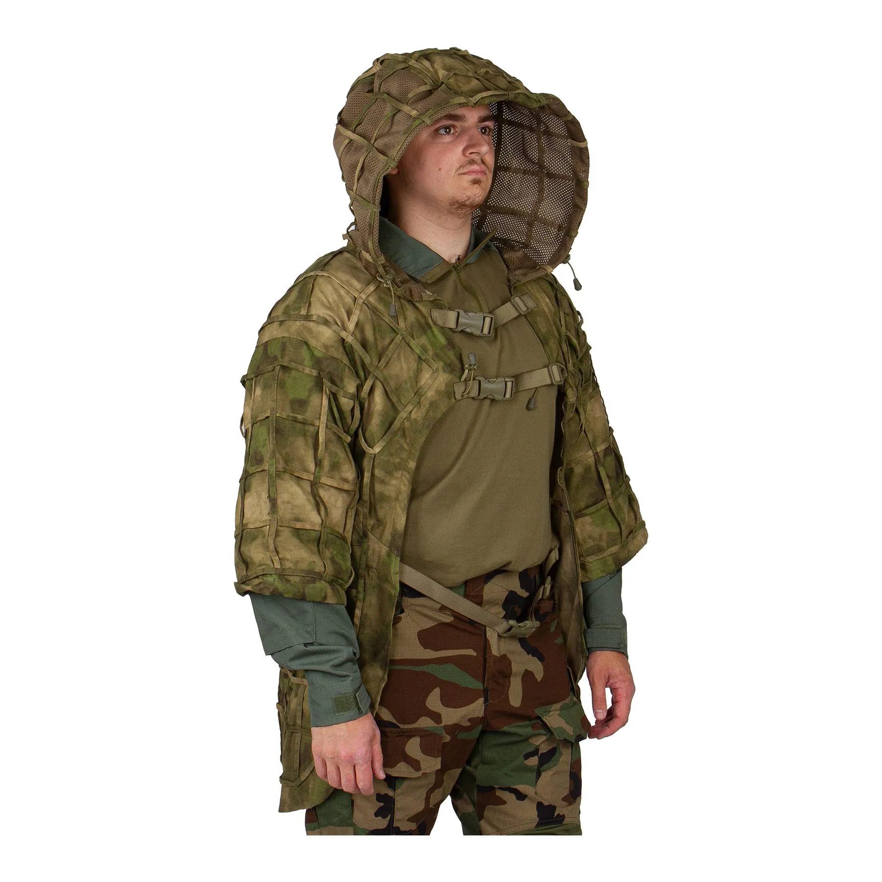 Invader Ghillie Base Plain, Everglade