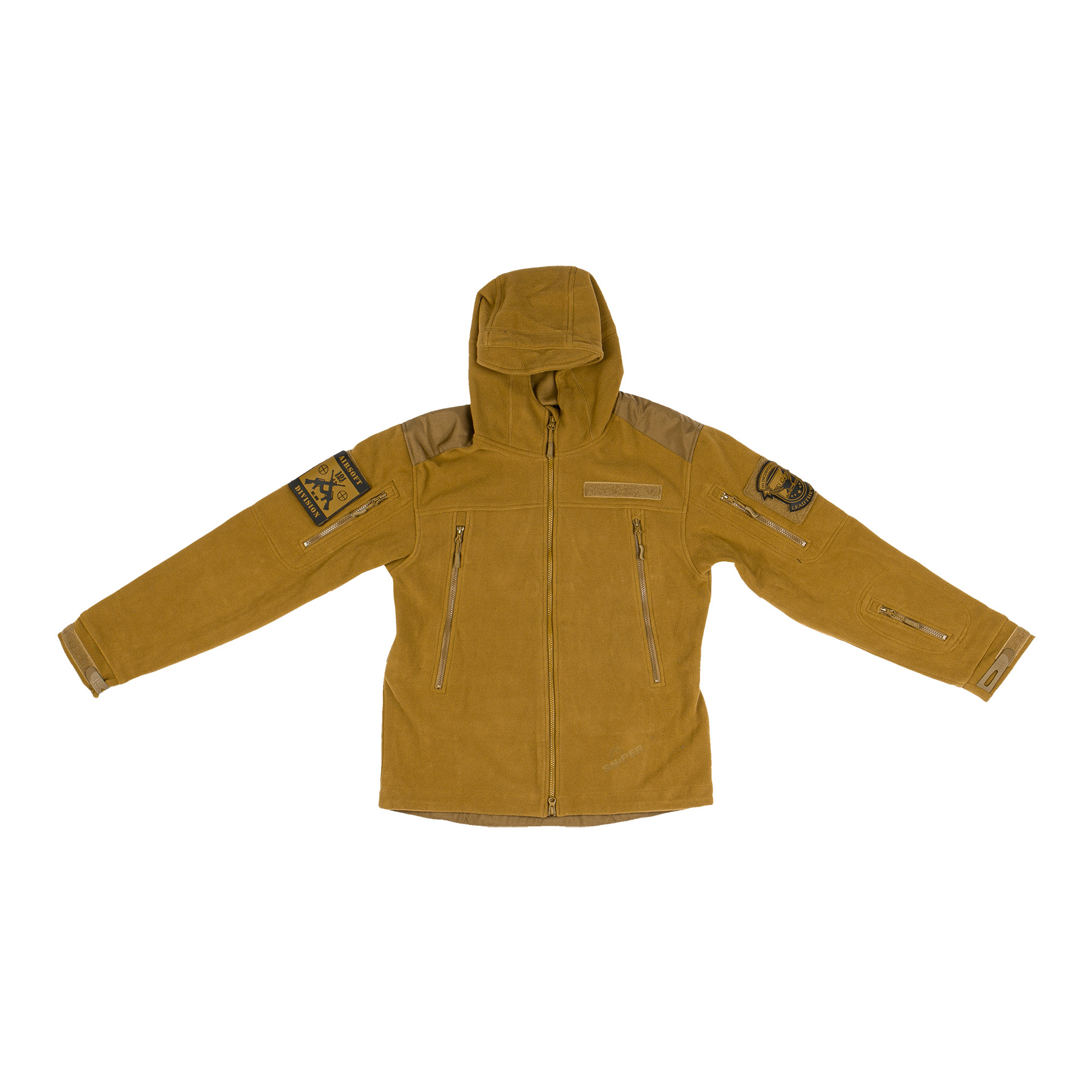 Fleece Jacke, Coyote Brown