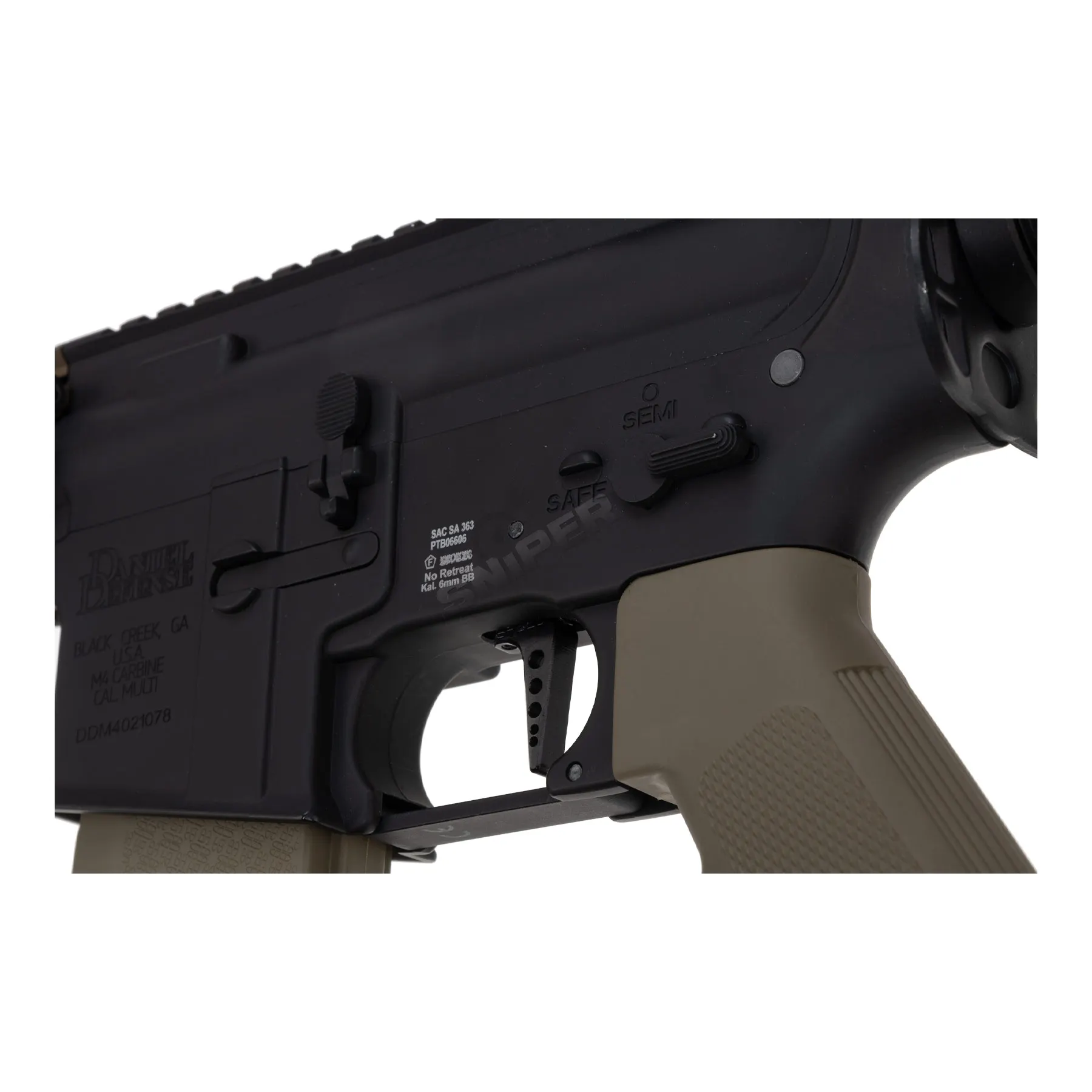 SAC X SA-E26 Edge Daniel Defense MK18 (S)AEG, Chaos Bronze
