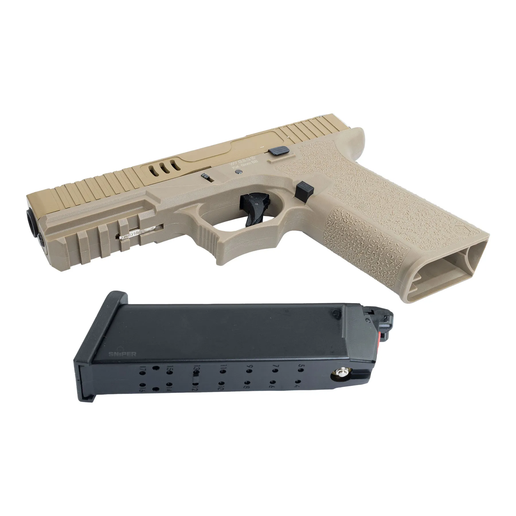 AW Custom VX Mod. 2 Precut GBB, FDE