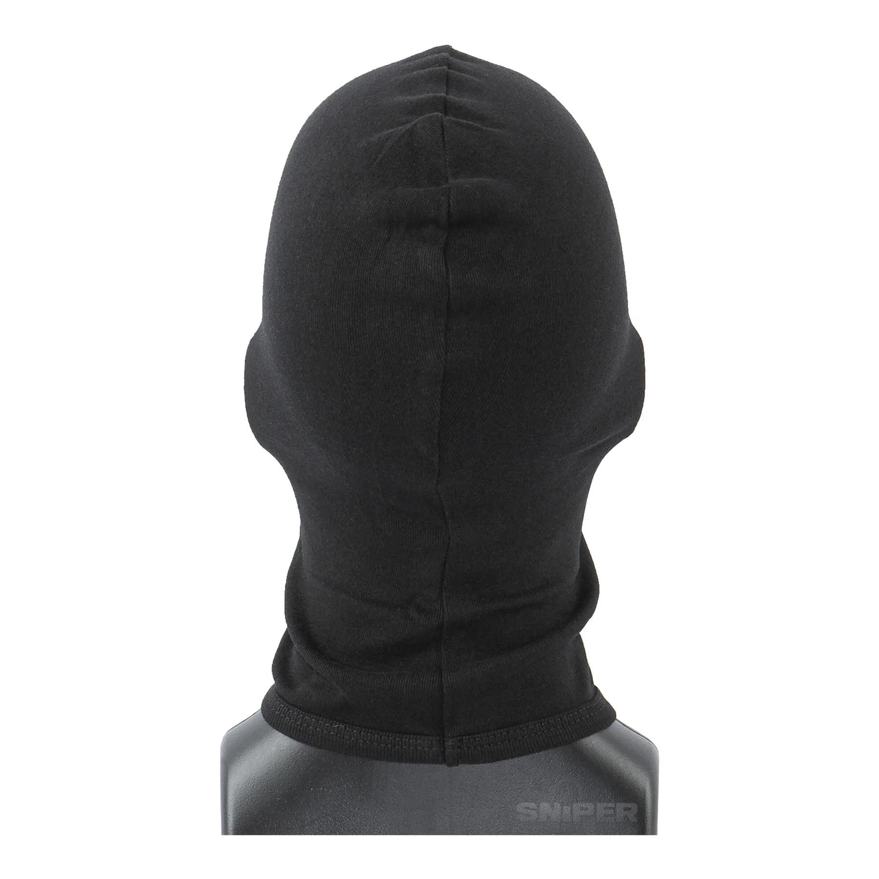 Balaclava mit Netzeinsatz, Schwarz