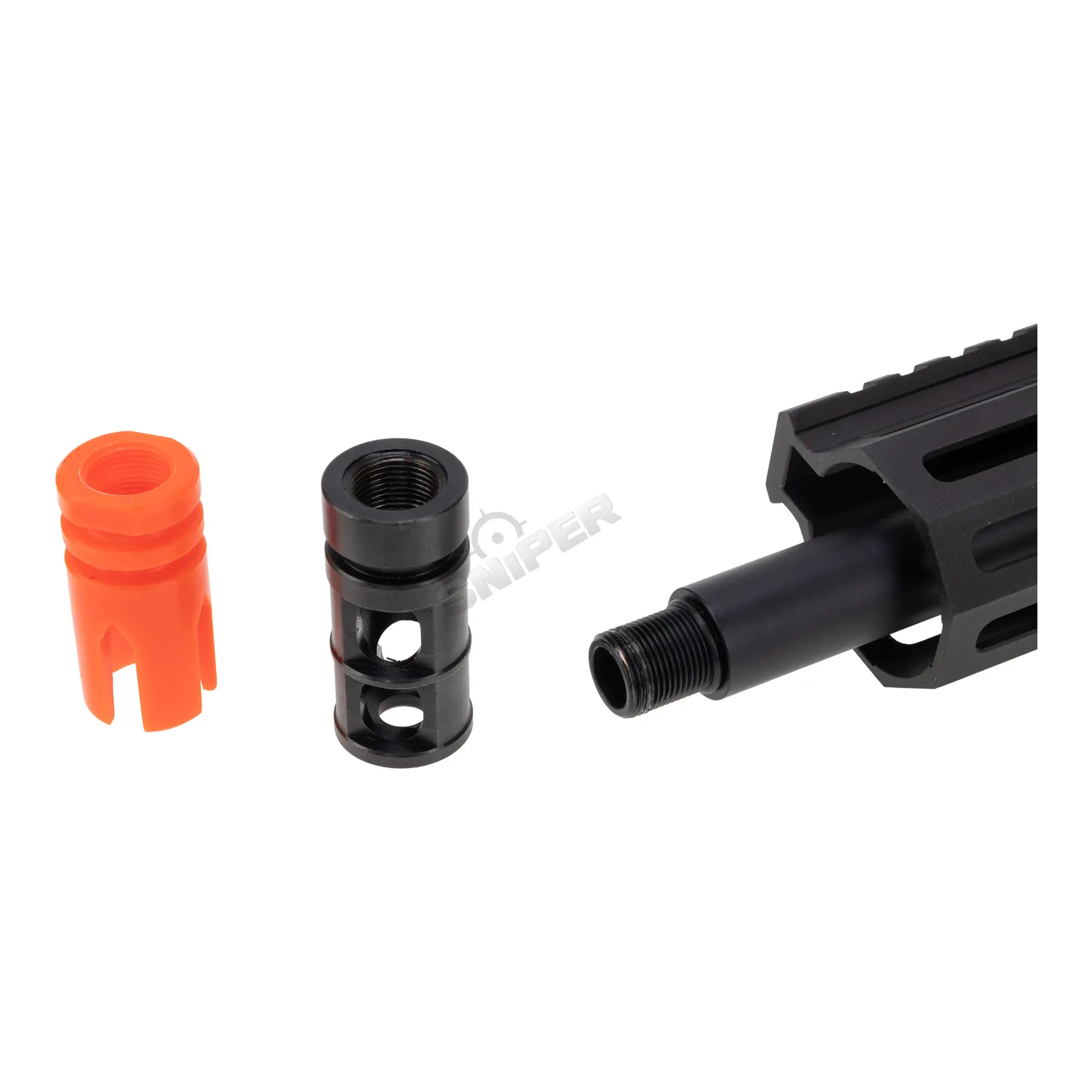 MTW Billet 14,5" Tactical Inferno Edition Gen. 3, Black