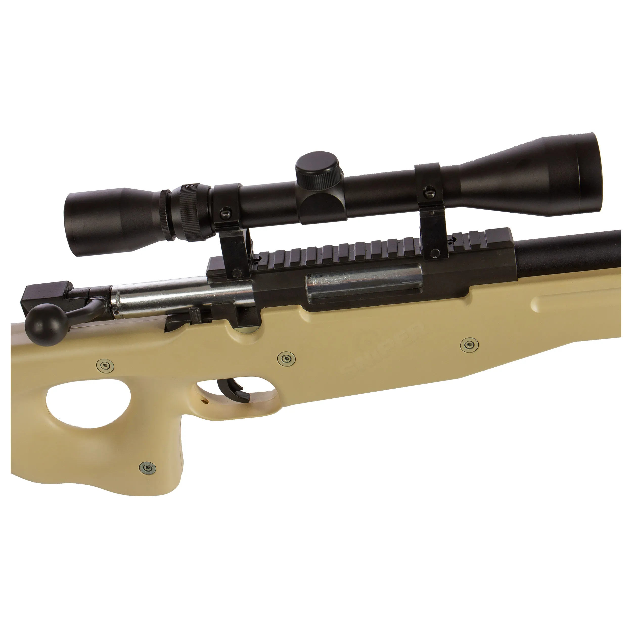 L96 Scharfschützengewehr Upgraded Rifle Set, Tan