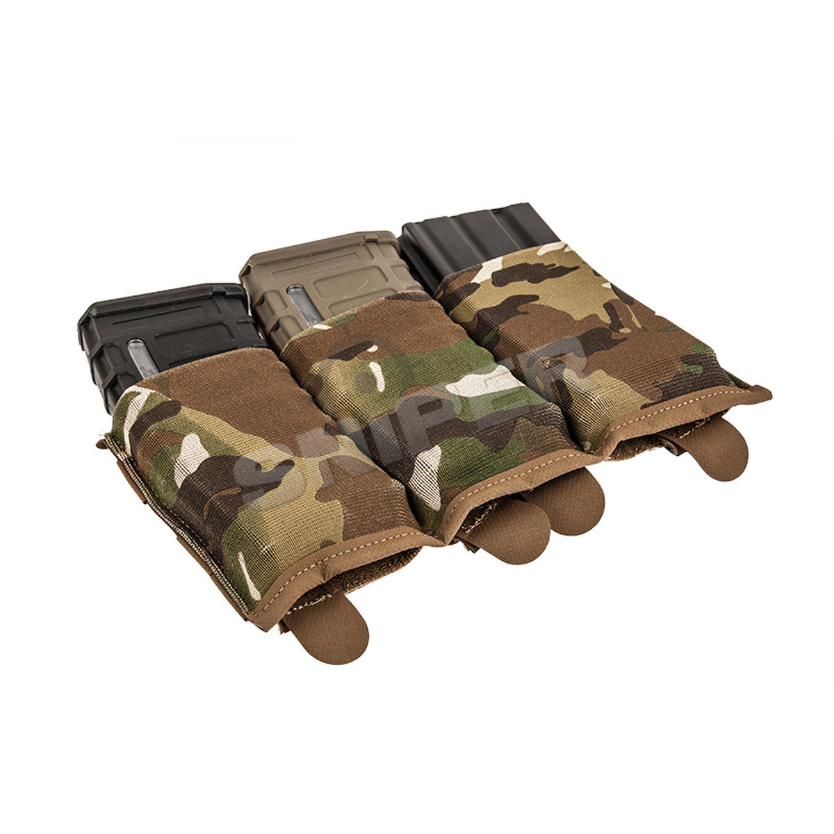 Helium Whisper Ten Speed Triple M4 magazine Pouch,