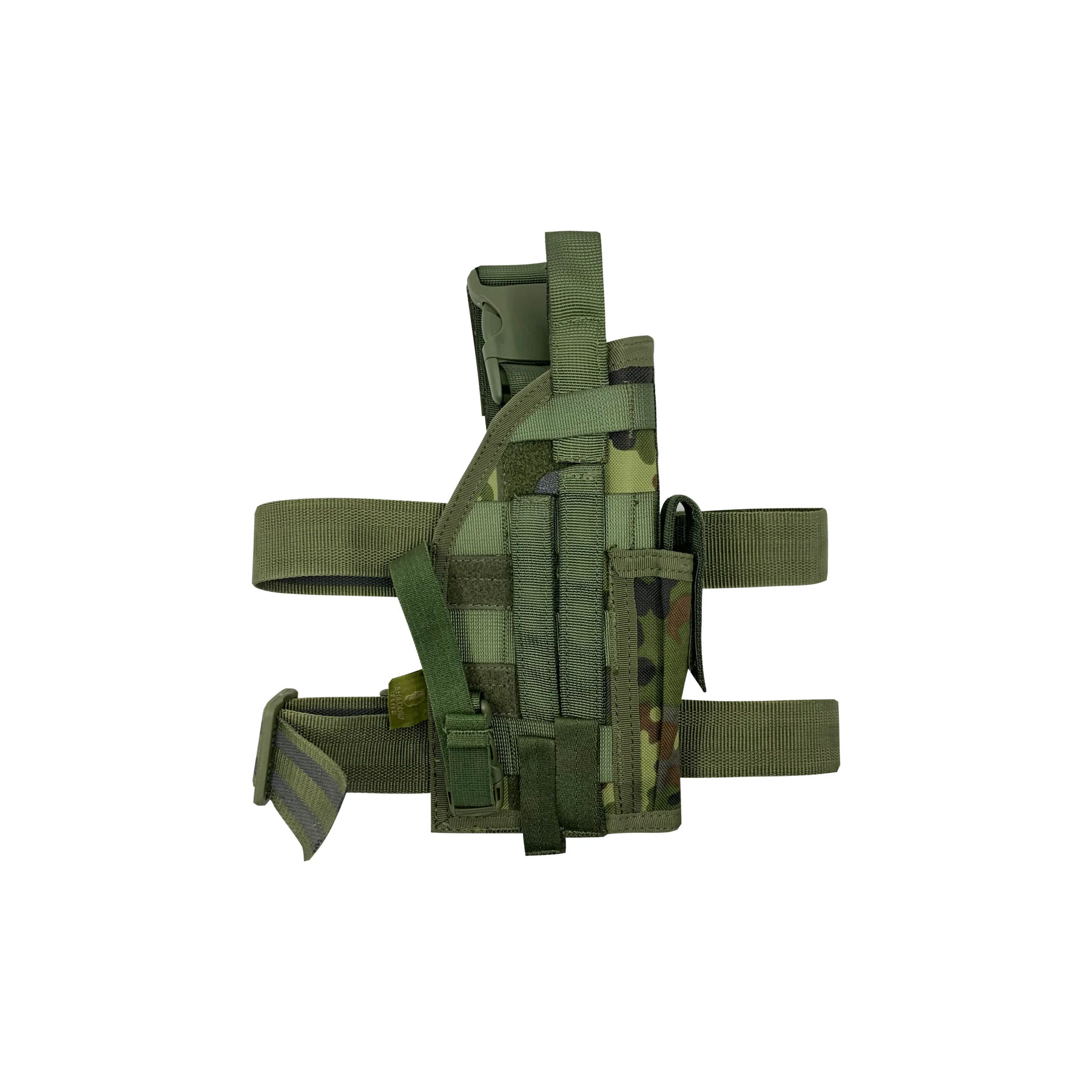 Shadow Drop Leg Universal Pistol Holster, Flecktarn