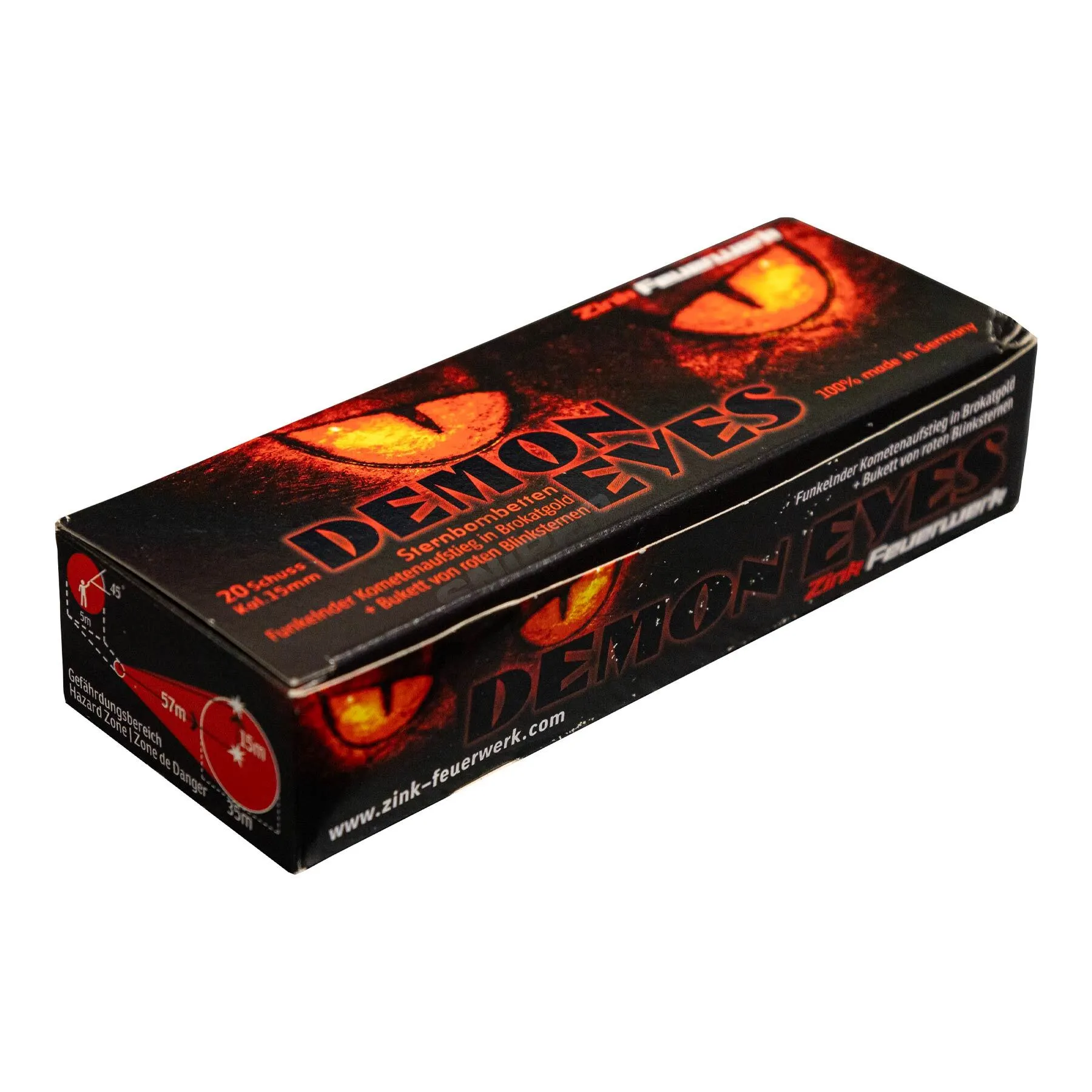 Zink Demon Eyes Z, 20 Stück Zink Demon Eyes Z, 20 Stück